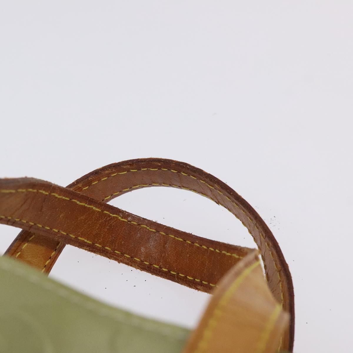 LOUIS VUITTON Monogram Vernis Reade PM Hand Bag Gris M91145 LV Auth 121043