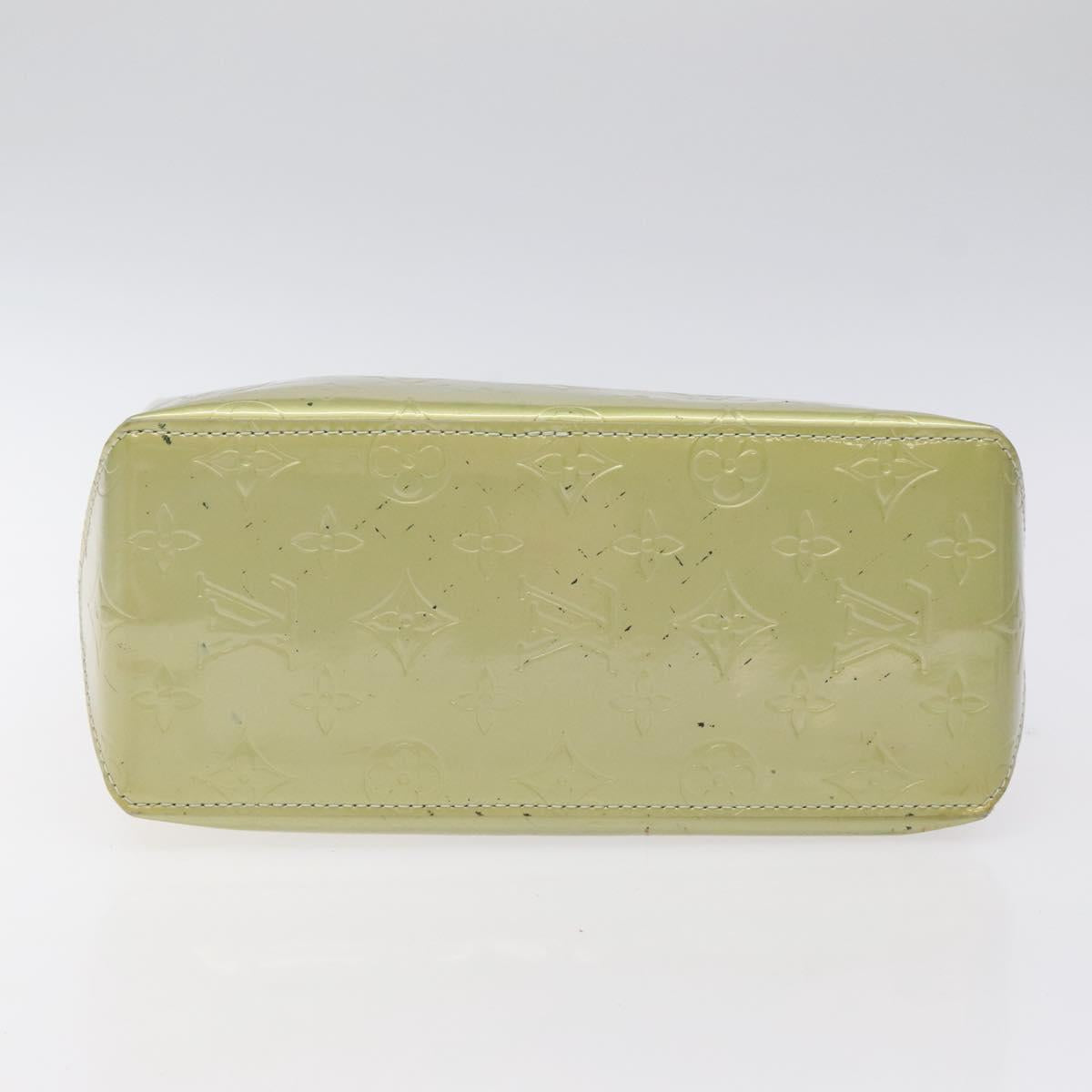 LOUIS VUITTON Monogram Vernis Reade PM Hand Bag Gris M91145 LV Auth 121043