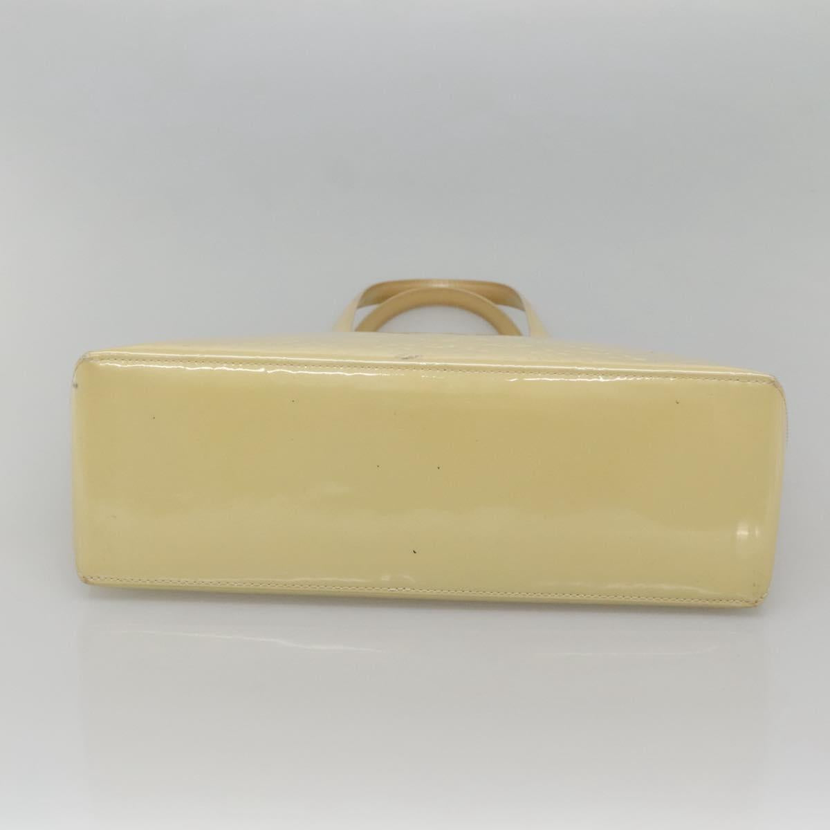 LOUIS VUITTON Monogram Vernis Wilshire MM Hand Bag Broncorail M91441 Auth 121051