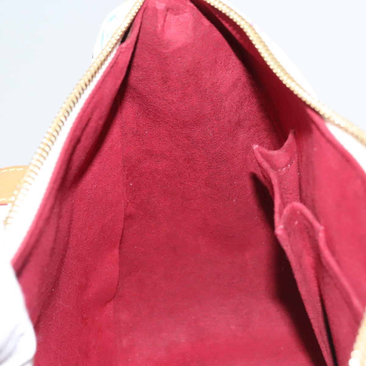 LOUIS VUITTON Monogram Multicolor Rita Bag 2way White M40125 LV Auth 121059M