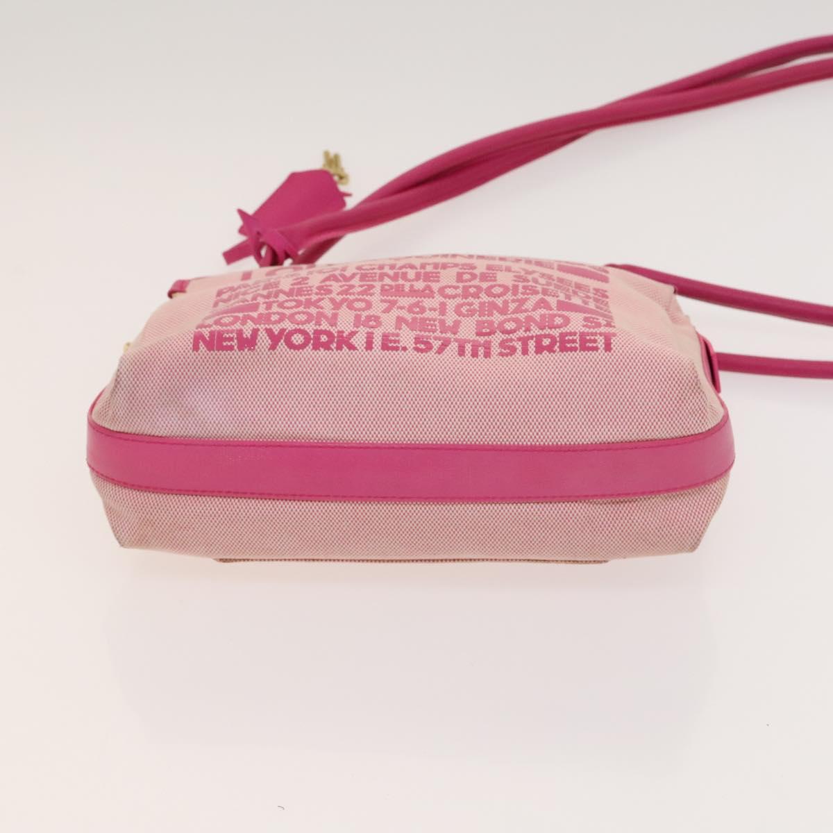 LOUIS VUITTON Cruise Line Rider Shoulder Bag Pink M92809 LV Auth 121064