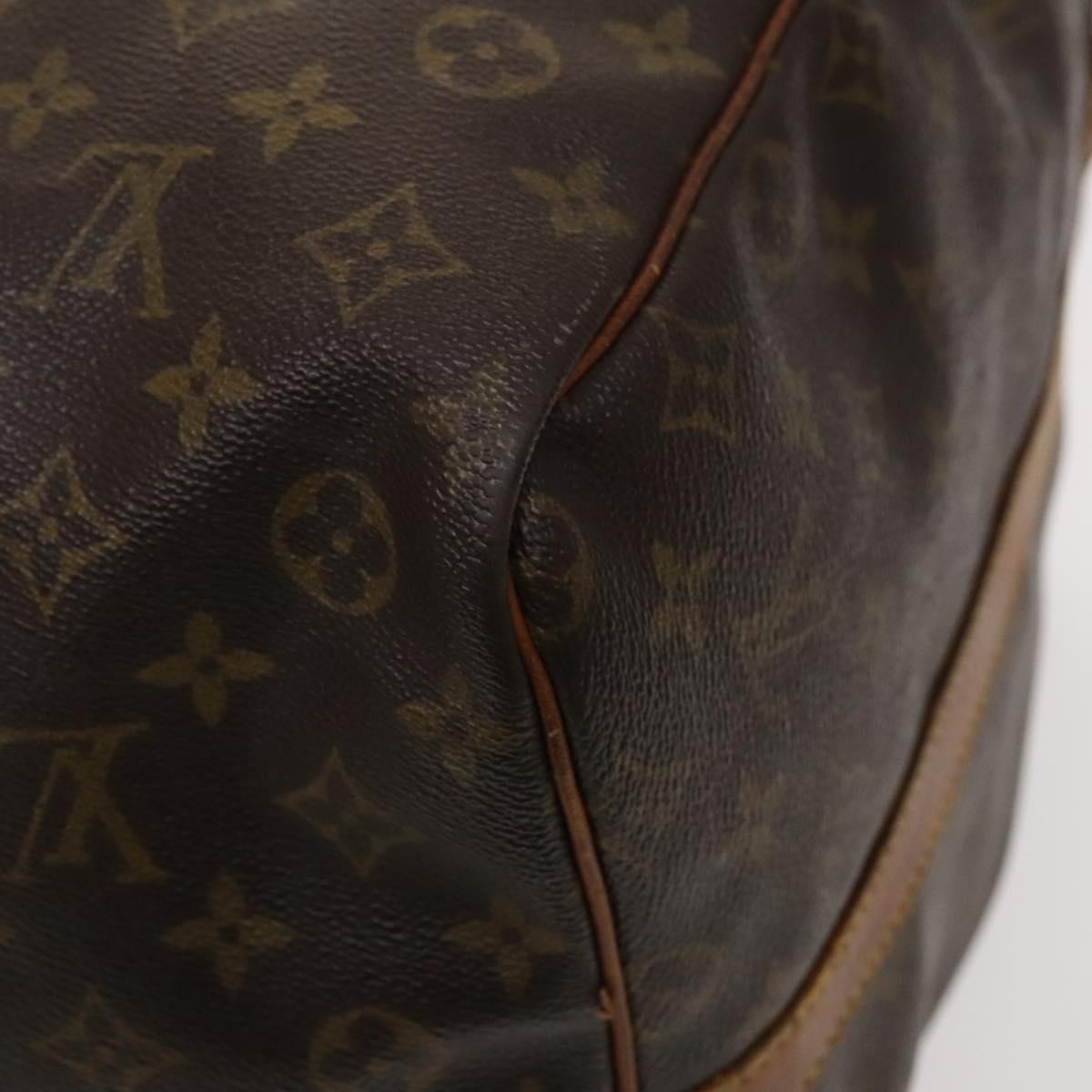 LOUIS VUITTON Monogram Keepall Bandouliere 60 Boston Bag M41412 LV Auth 121071