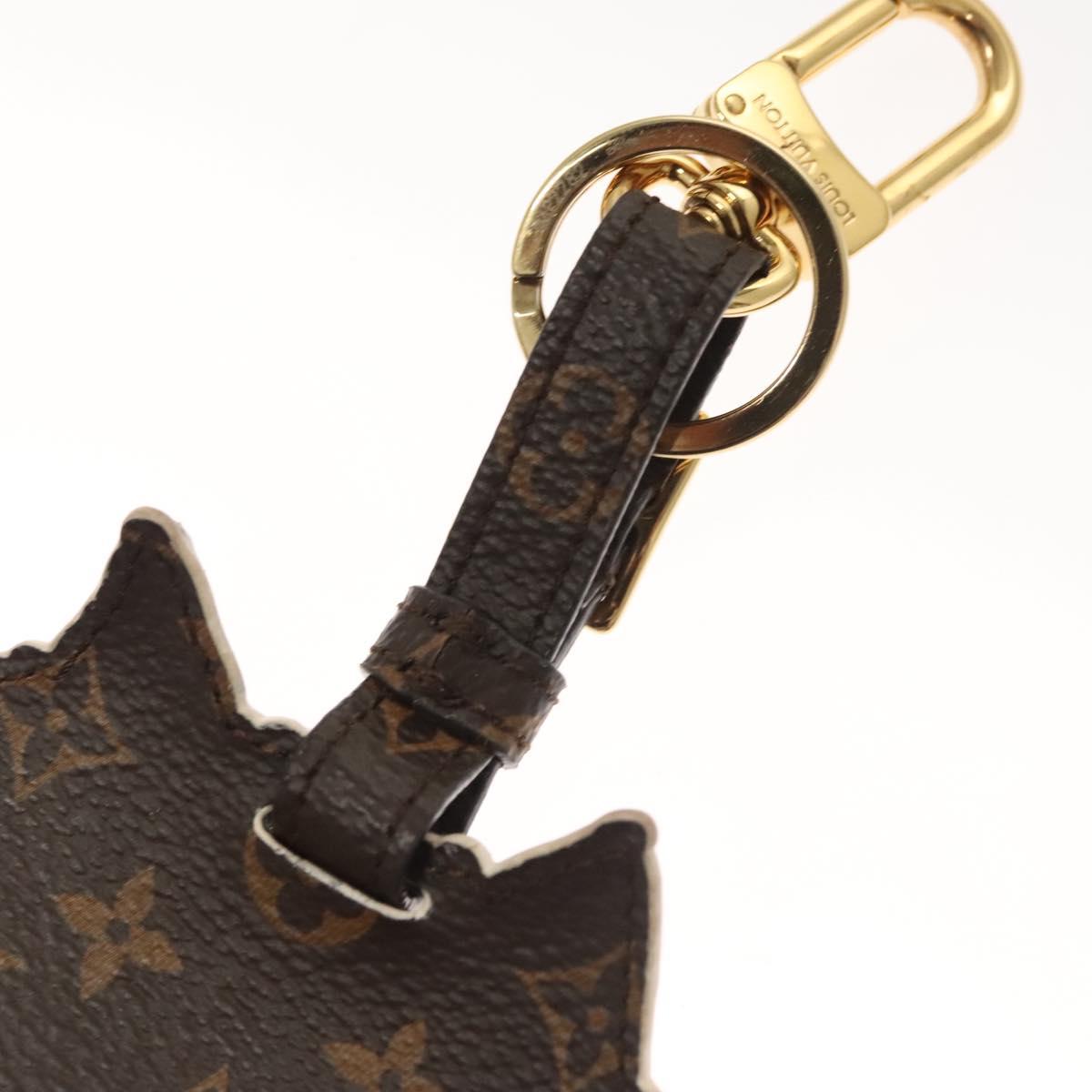 LOUIS VUITTON Monogram Catgram Porte A Dress Key Holder MP2282 LV Auth 121089
