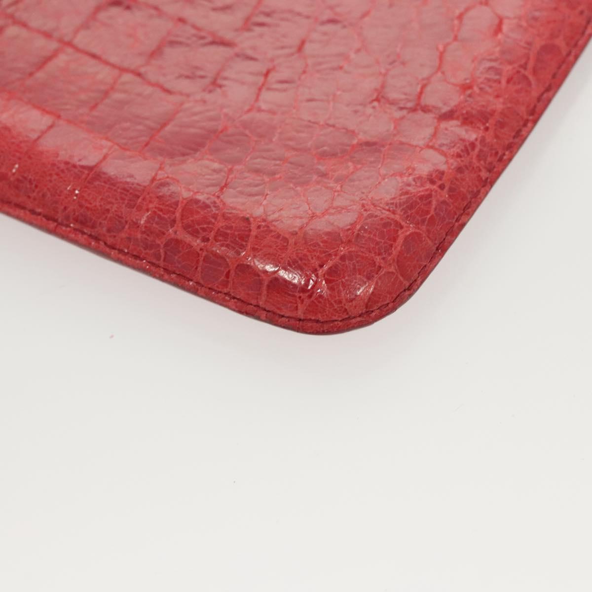 Miu Miu iPad Case Leather Pink Auth 121106