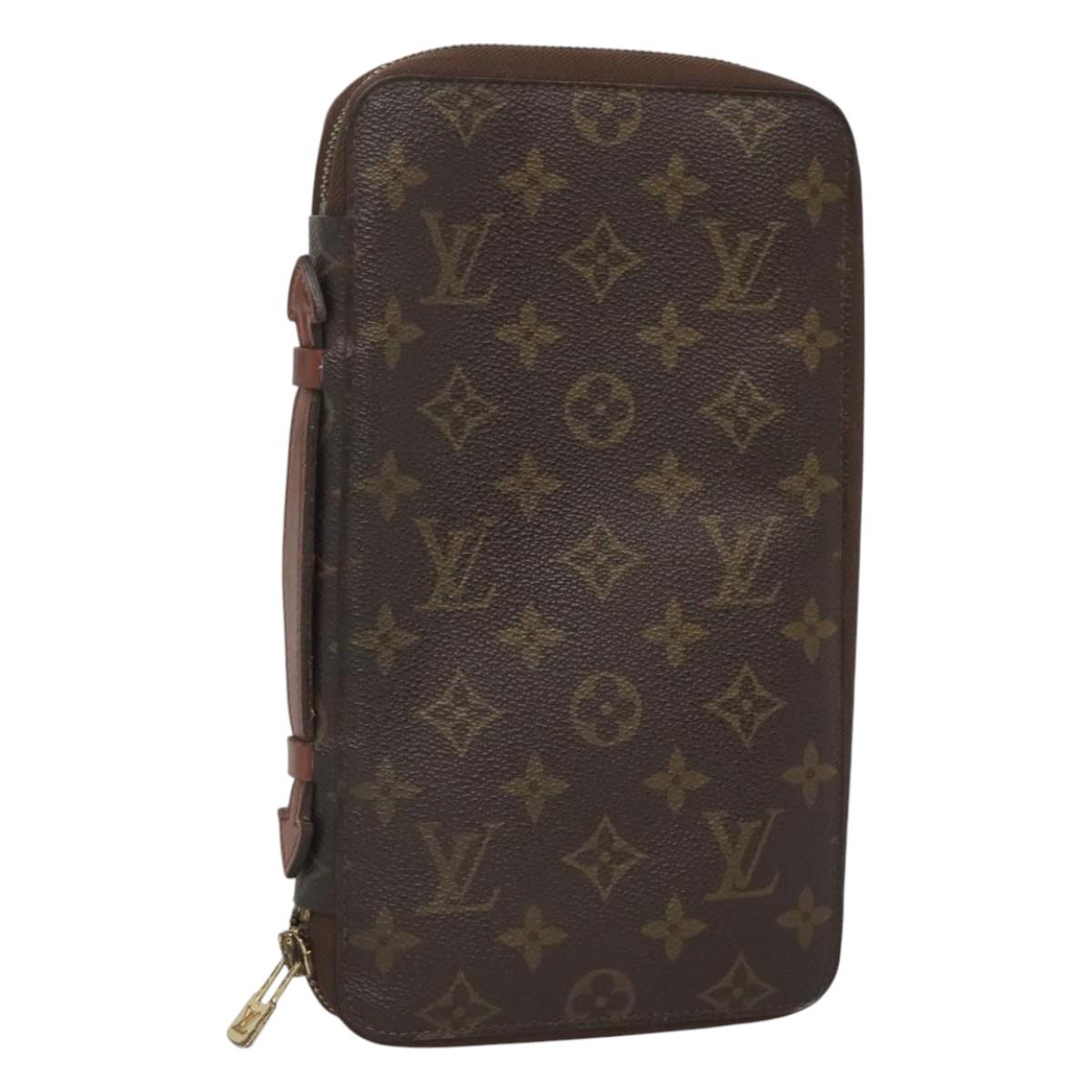 LOUIS VUITTON Monogram Poche Escapade Travel Case M60113 LV Auth 121162