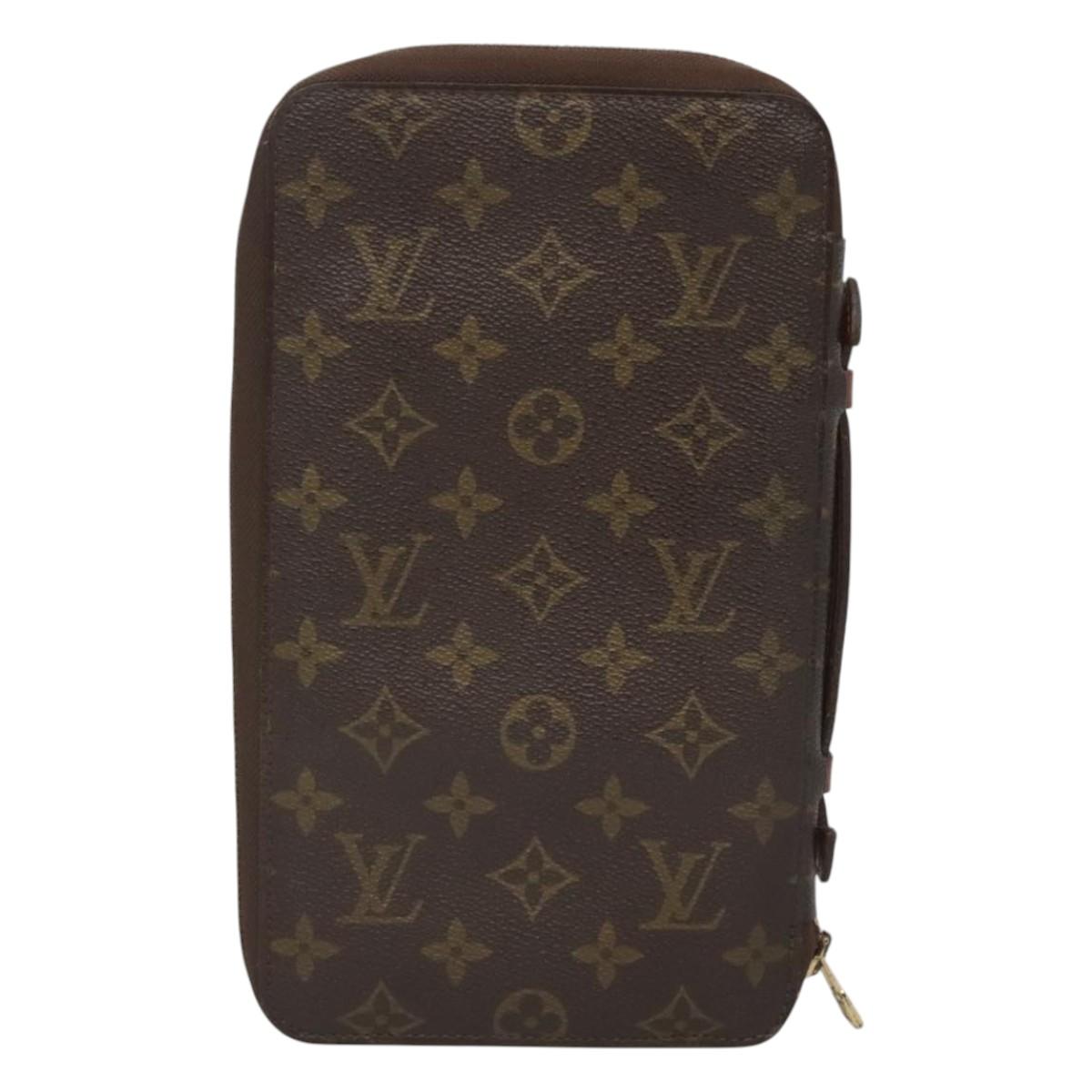 LOUIS VUITTON Monogram Poche Escapade Travel Case M60113 LV Auth 121162