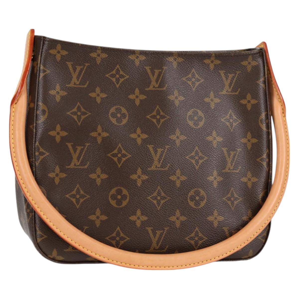 LOUIS VUITTON Monogram Looping MM Shoulder Bag M51146 LV Auth 121171V
