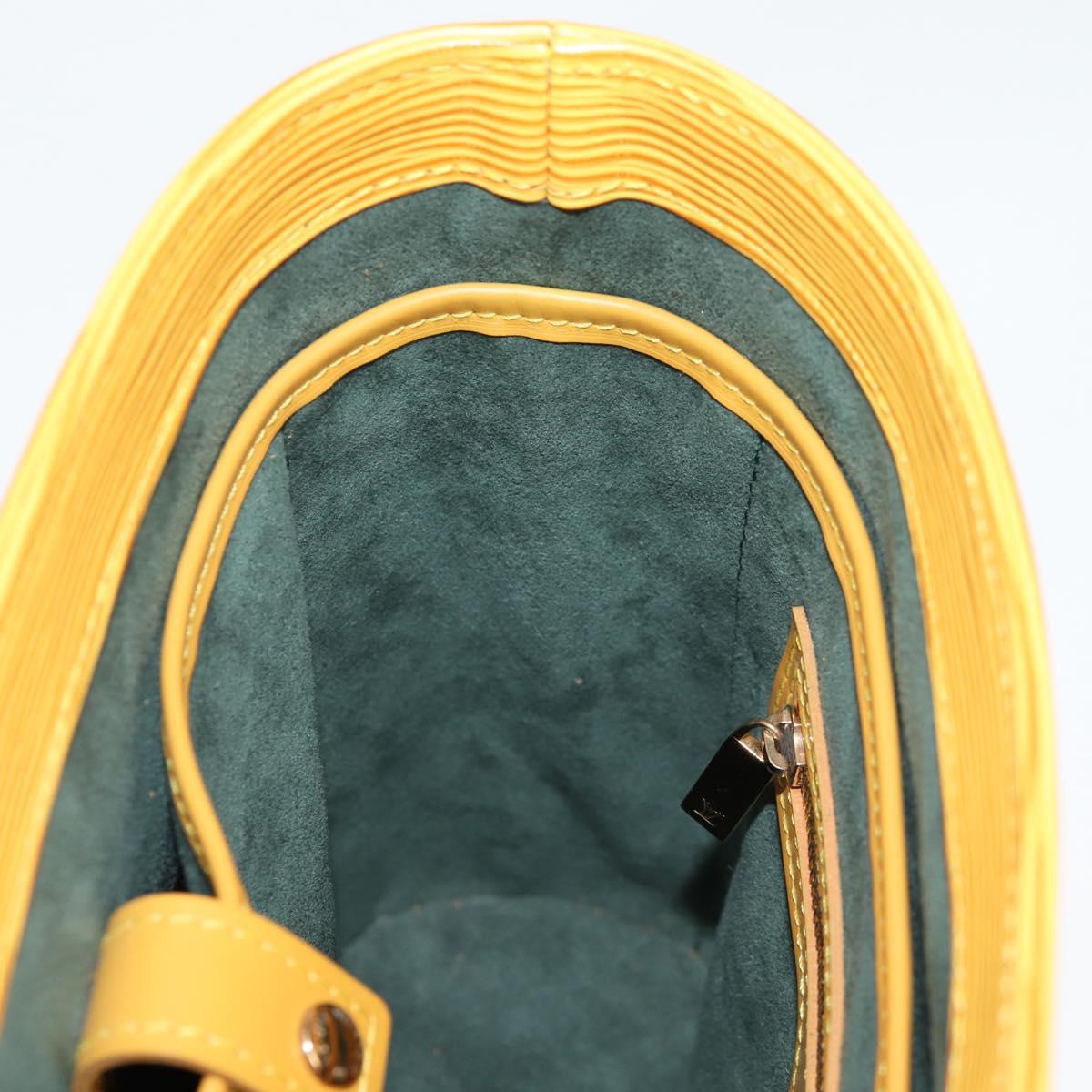 LOUIS VUITTON Epi Vavin PM Tote Bag SPO 2way Yellow LV Auth 121180V