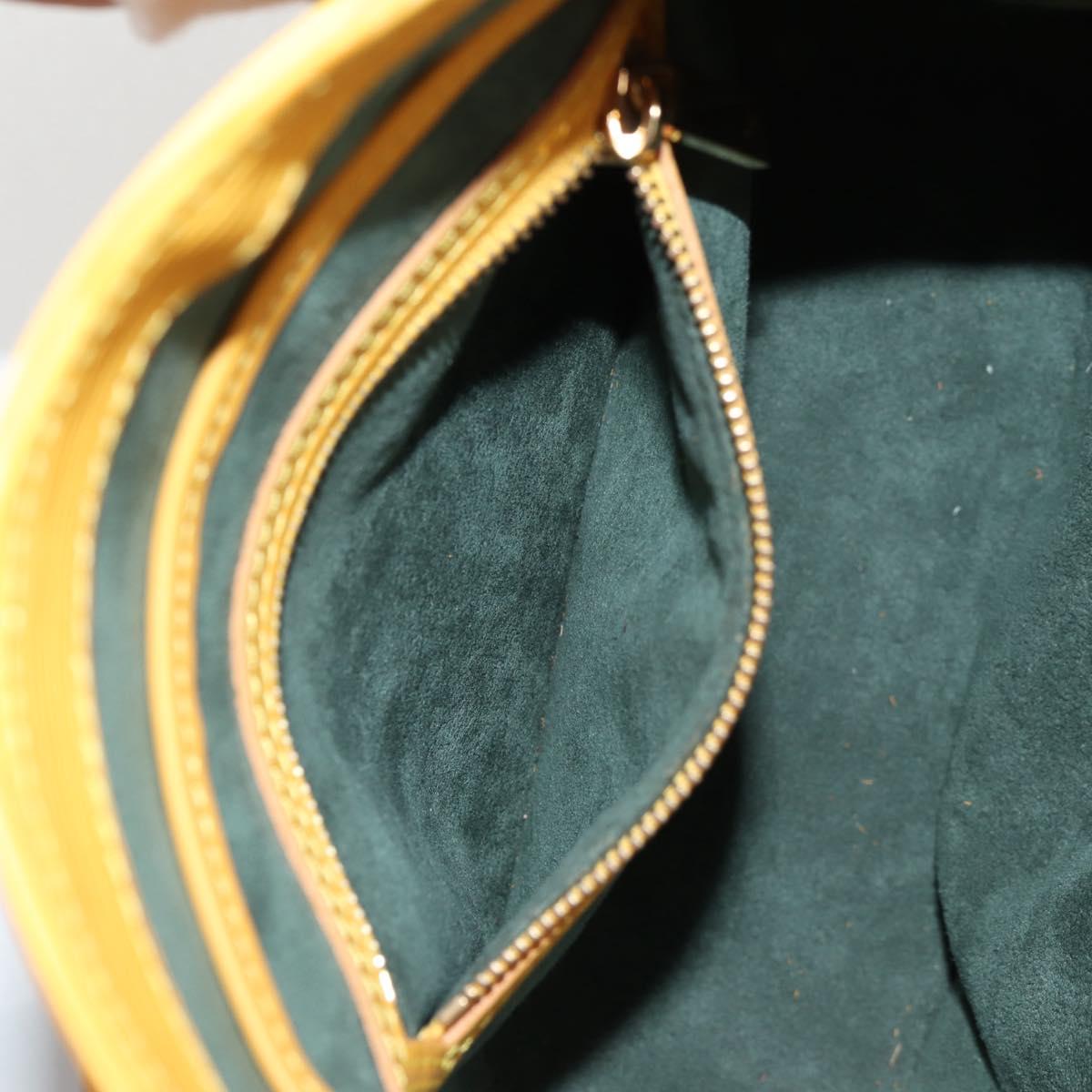 LOUIS VUITTON Epi Vavin PM Tote Bag SPO 2way Yellow LV Auth 121180V