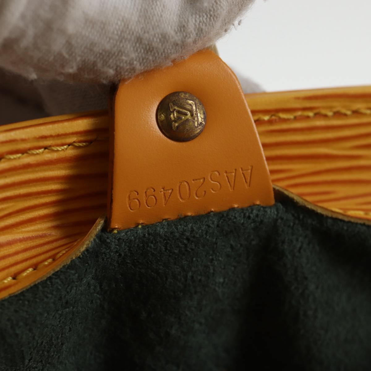 LOUIS VUITTON Epi Vavin PM Tote Bag SPO 2way Yellow LV Auth 121180V