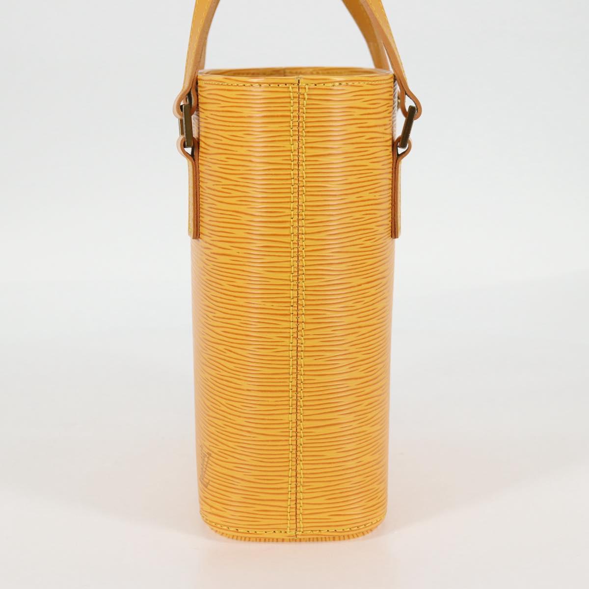 LOUIS VUITTON Epi Vavin PM Tote Bag SPO 2way Yellow LV Auth 121180V