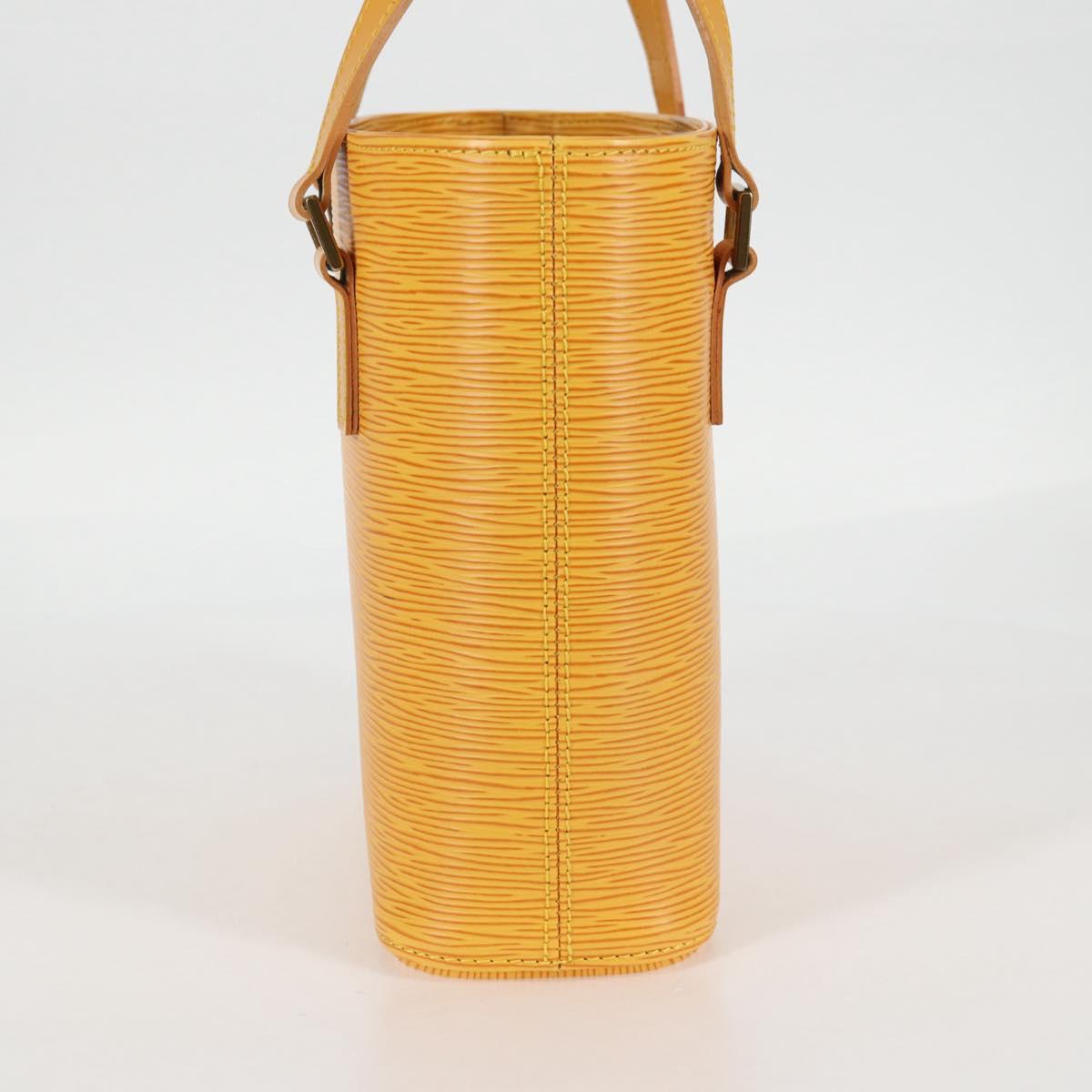 LOUIS VUITTON Epi Vavin PM Tote Bag SPO 2way Yellow LV Auth 121180V