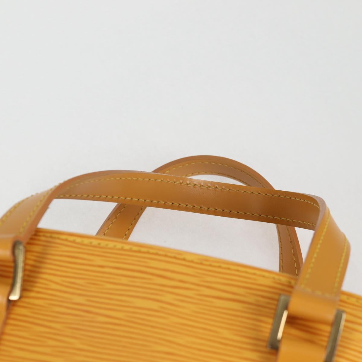 LOUIS VUITTON Epi Vavin PM Tote Bag SPO 2way Yellow LV Auth 121180V