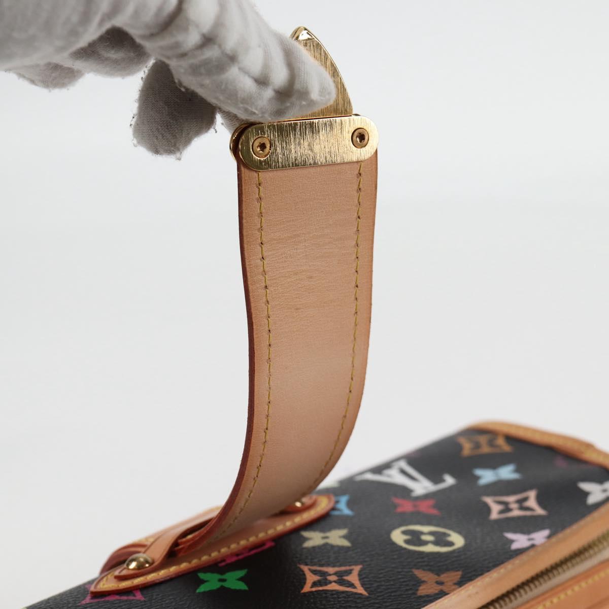 LOUIS VUITTON Monogram Multicolor Shirley Shoulder Bag Black M40050 Auth 121182V