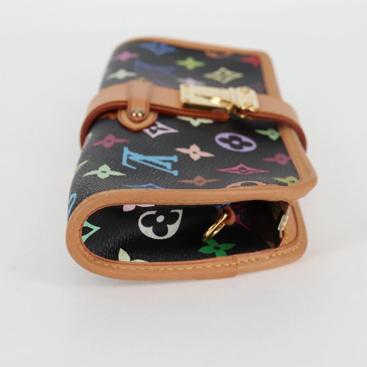 LOUIS VUITTON Monogram Multicolor Shirley Shoulder Bag Black M40050 Auth 121182V