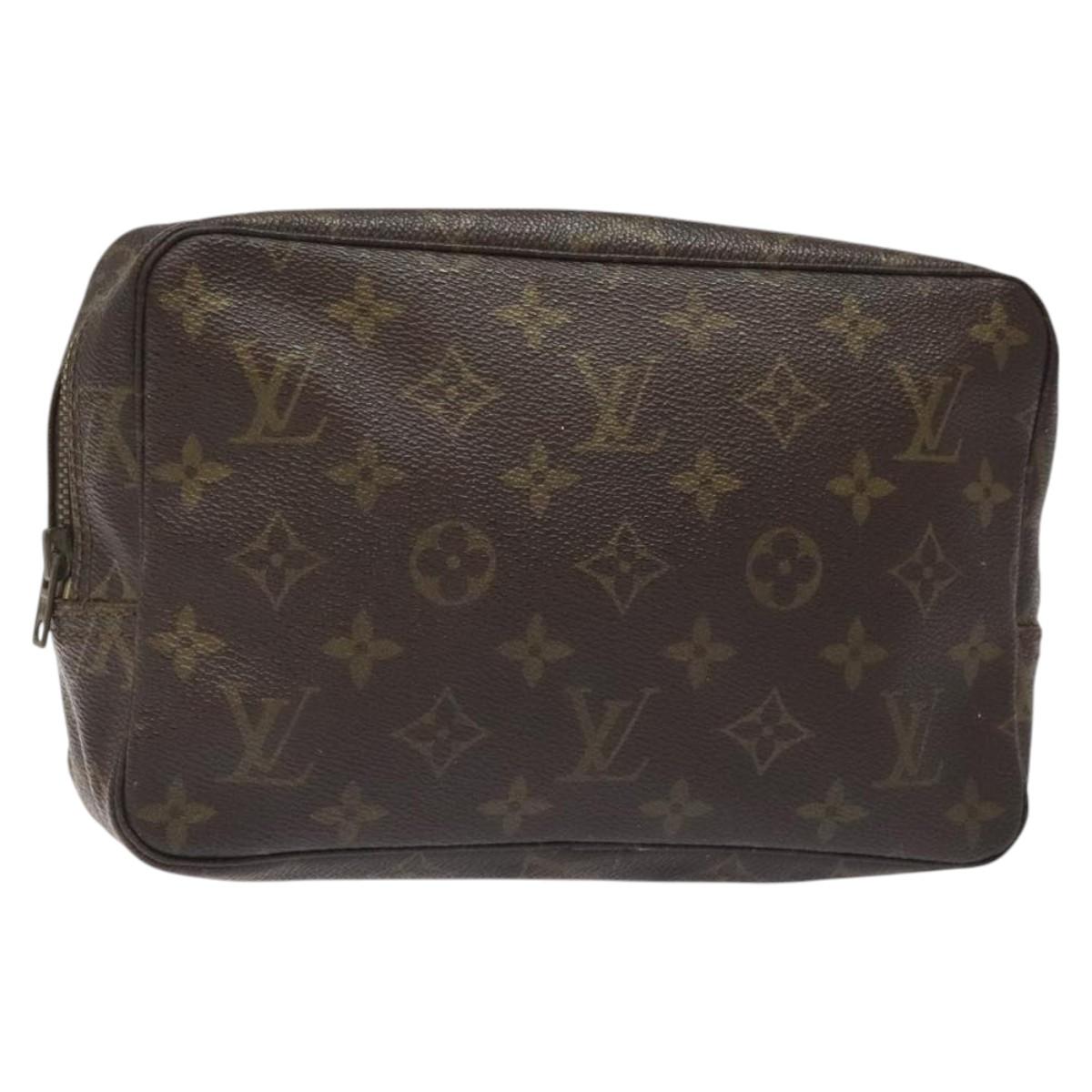 LOUIS VUITTON Monogram Trousse Toilette 23 Clutch Bag M47524 LV Auth 121212