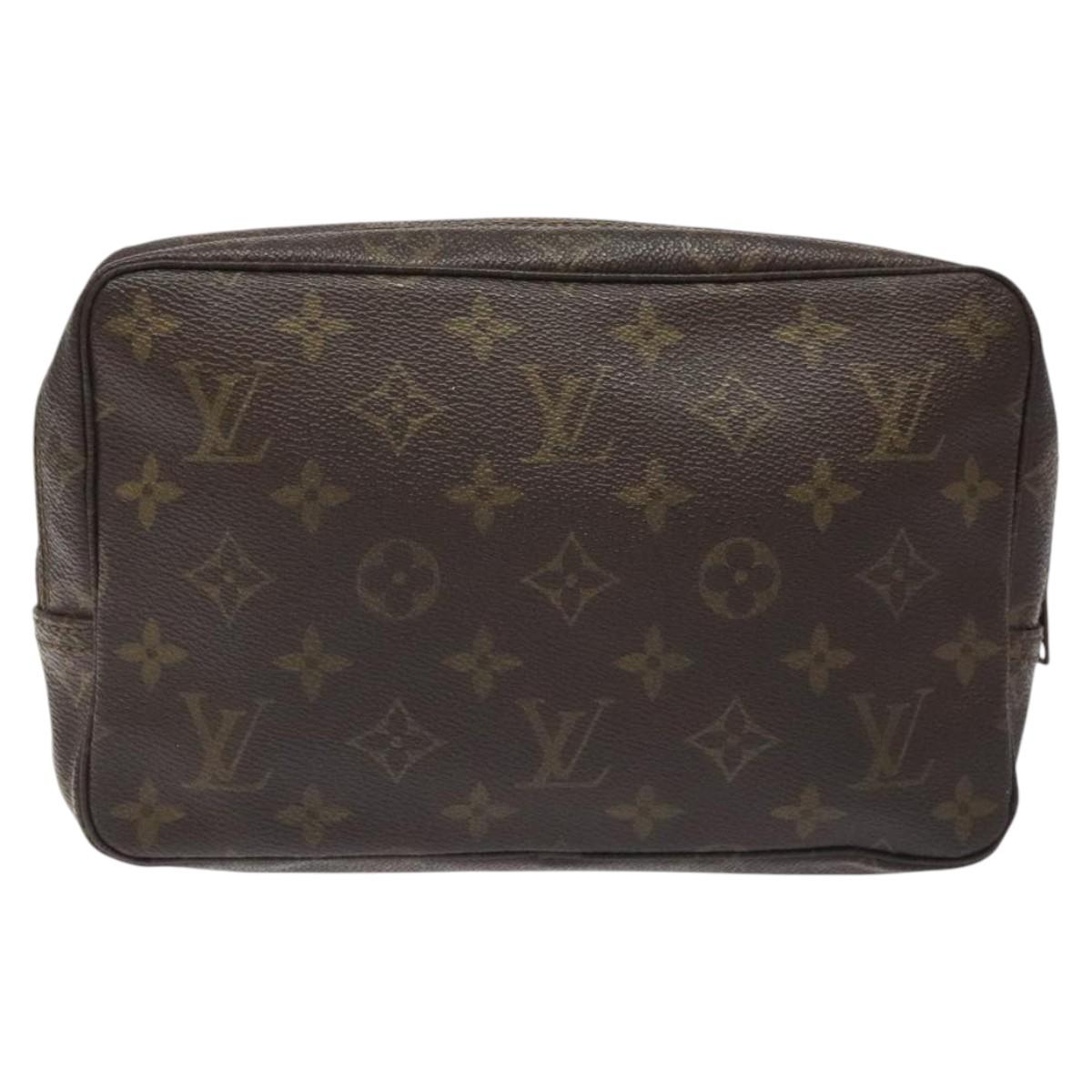LOUIS VUITTON Monogram Trousse Toilette 23 Clutch Bag M47524 LV Auth 121212