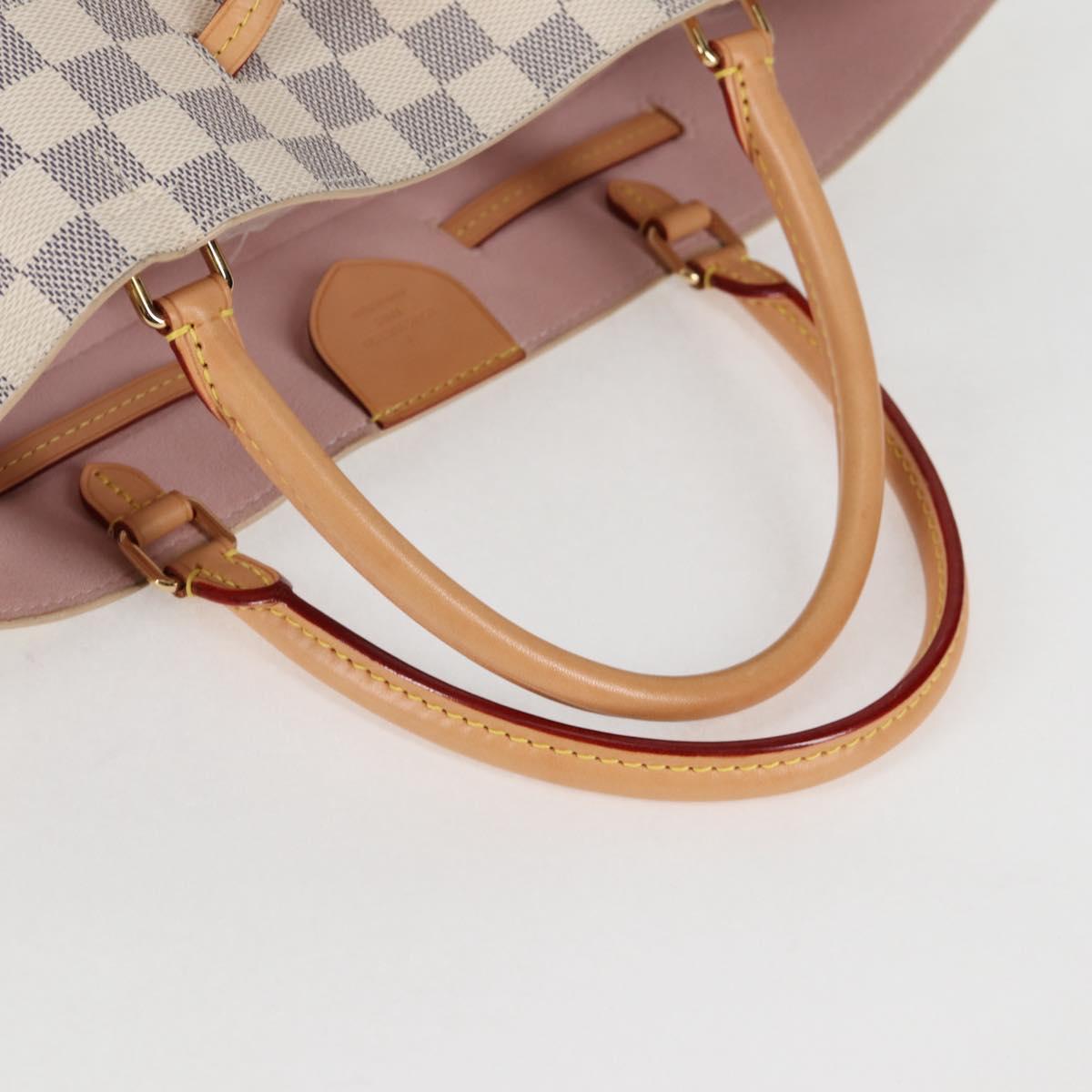 LOUIS VUITTON Damier Azur Giroratta Hand Bag N41579 LV Auth 121229M