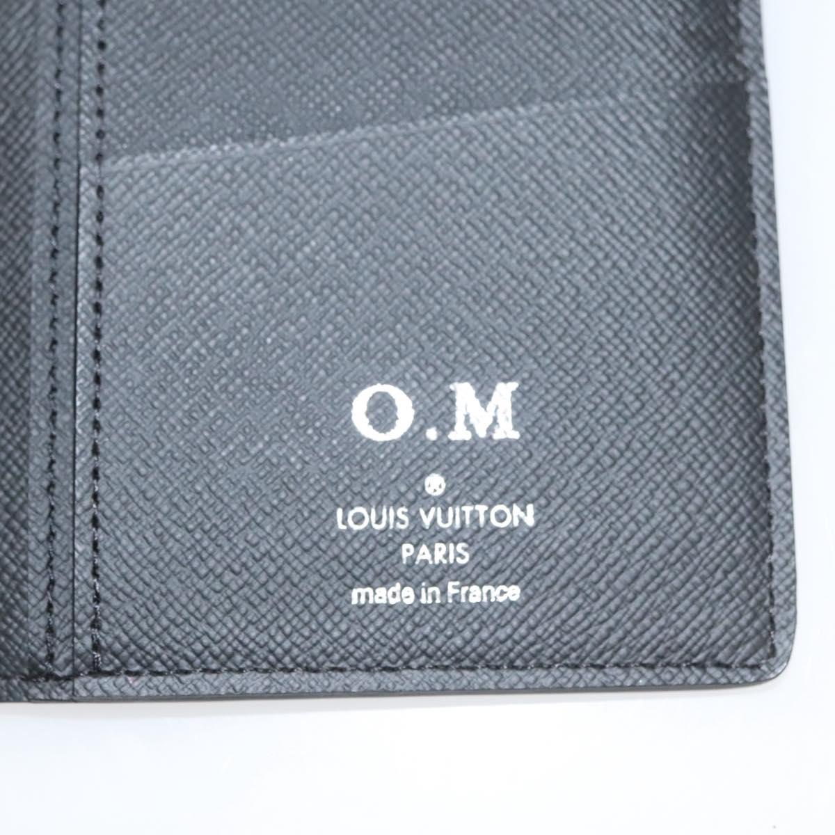 LOUIS VUITTON Damier Graphite Portefeuille Ron Long Wallet N62227 LV Auth 121246
