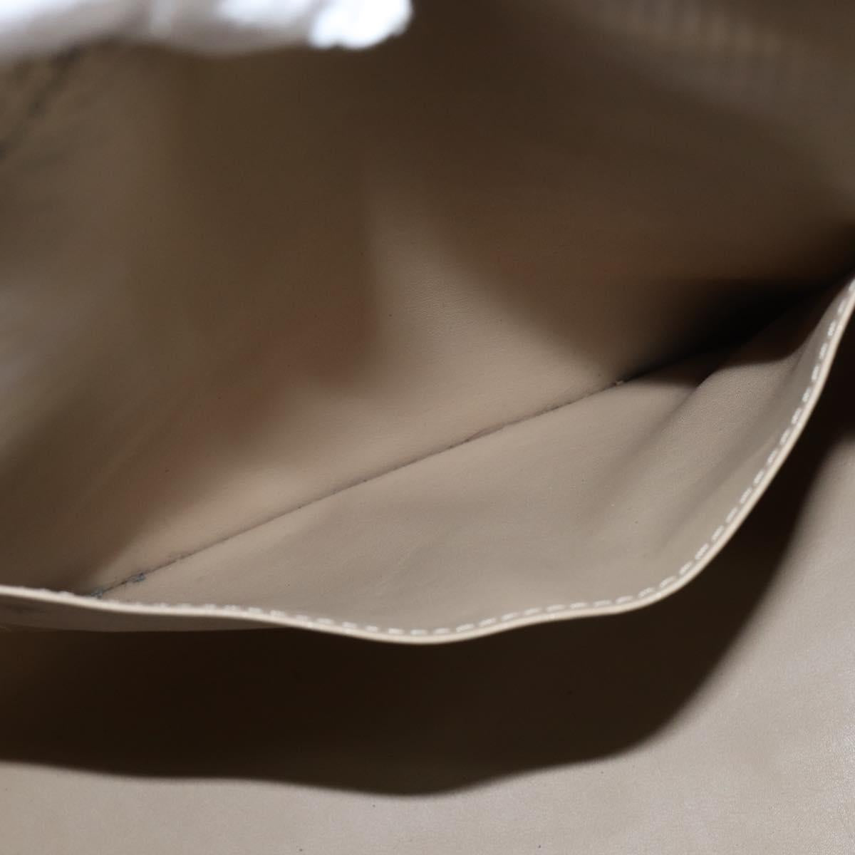 LOUIS VUITTON Monogram Vernis Mercer Boston Bag Beige M91000 LV Auth 121313