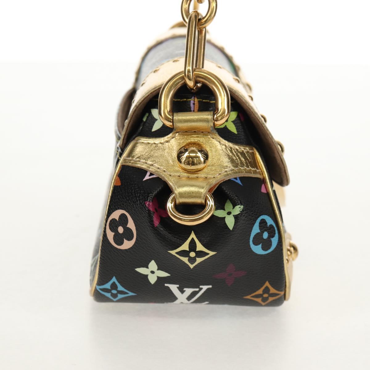 LOUIS VUITTON Monogram Multicolor Marilyn Shoulder Bag Black M40207 Auth 121326SAM