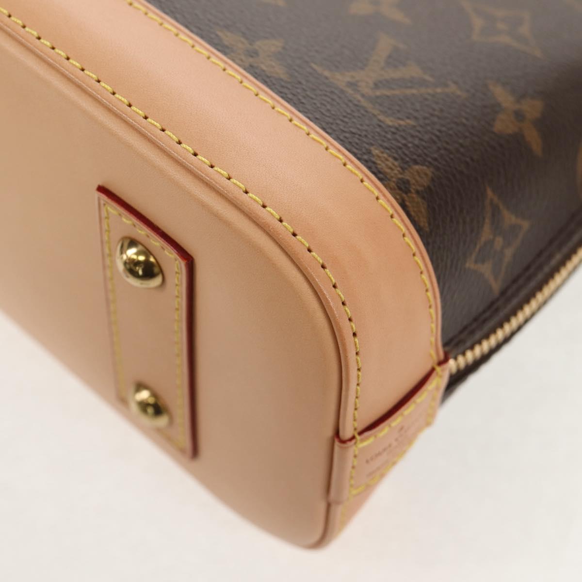 LOUIS VUITTON Monogram Alma BB Hand Bag 2way M53152 LV Auth 121327M