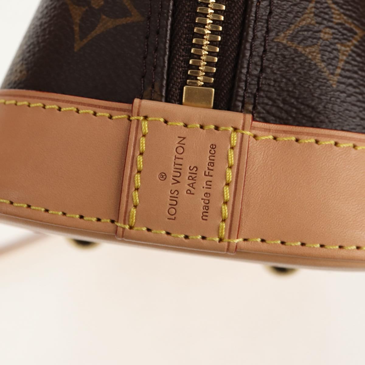 LOUIS VUITTON Monogram Alma BB Hand Bag 2way M53152 LV Auth 121327M