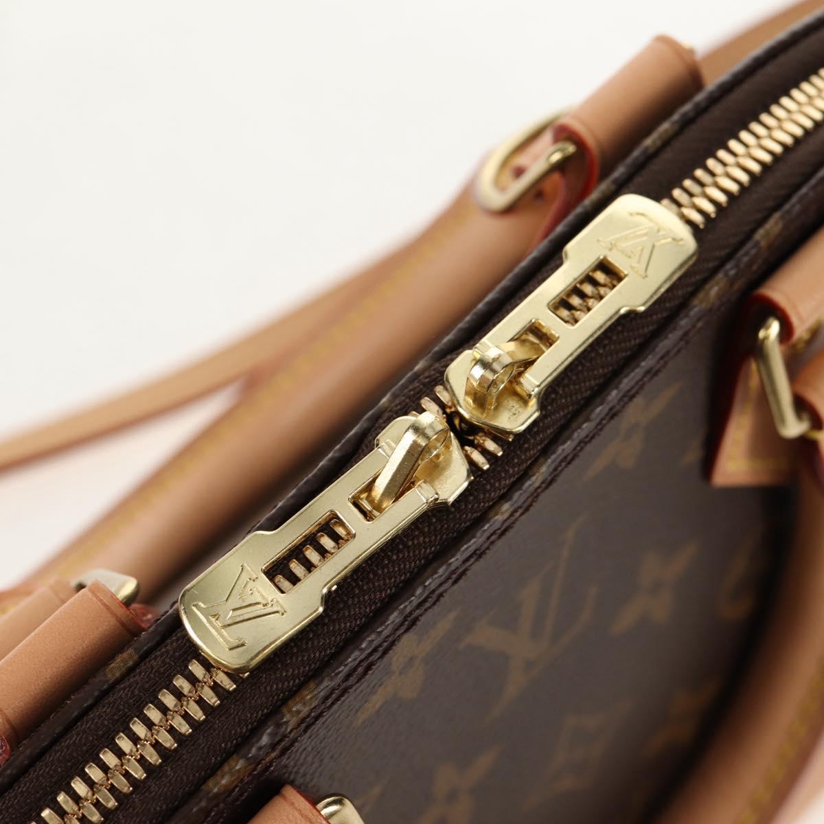 LOUIS VUITTON Monogram Alma BB Hand Bag 2way M53152 LV Auth 121327M