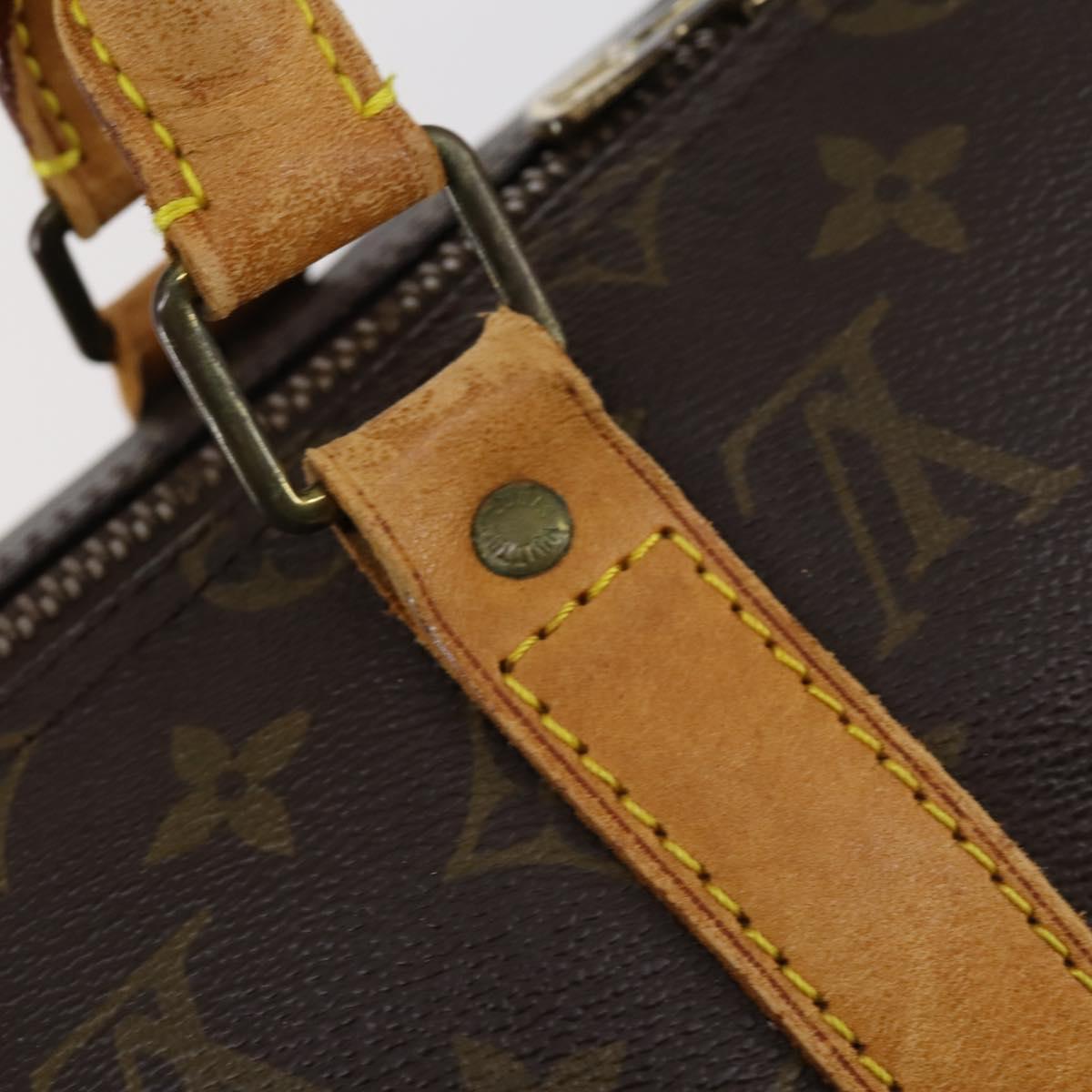 LOUIS VUITTON Monogram Keepall 50 Boston Bag M41426 LV Auth 121339