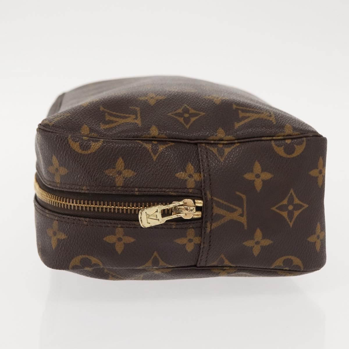 LOUIS VUITTON Monogram Trousse Toilette 28 Clutch Bag M47522 LV Auth 121351