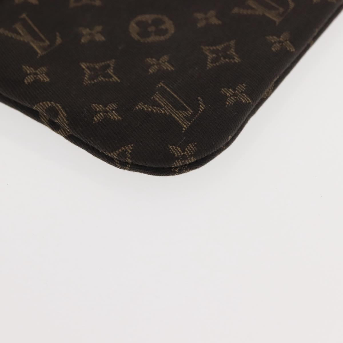 LOUIS VUITTON Monogram Idylle Pochette Cles Coin Purse Fuzan M62994 Auth 121382V