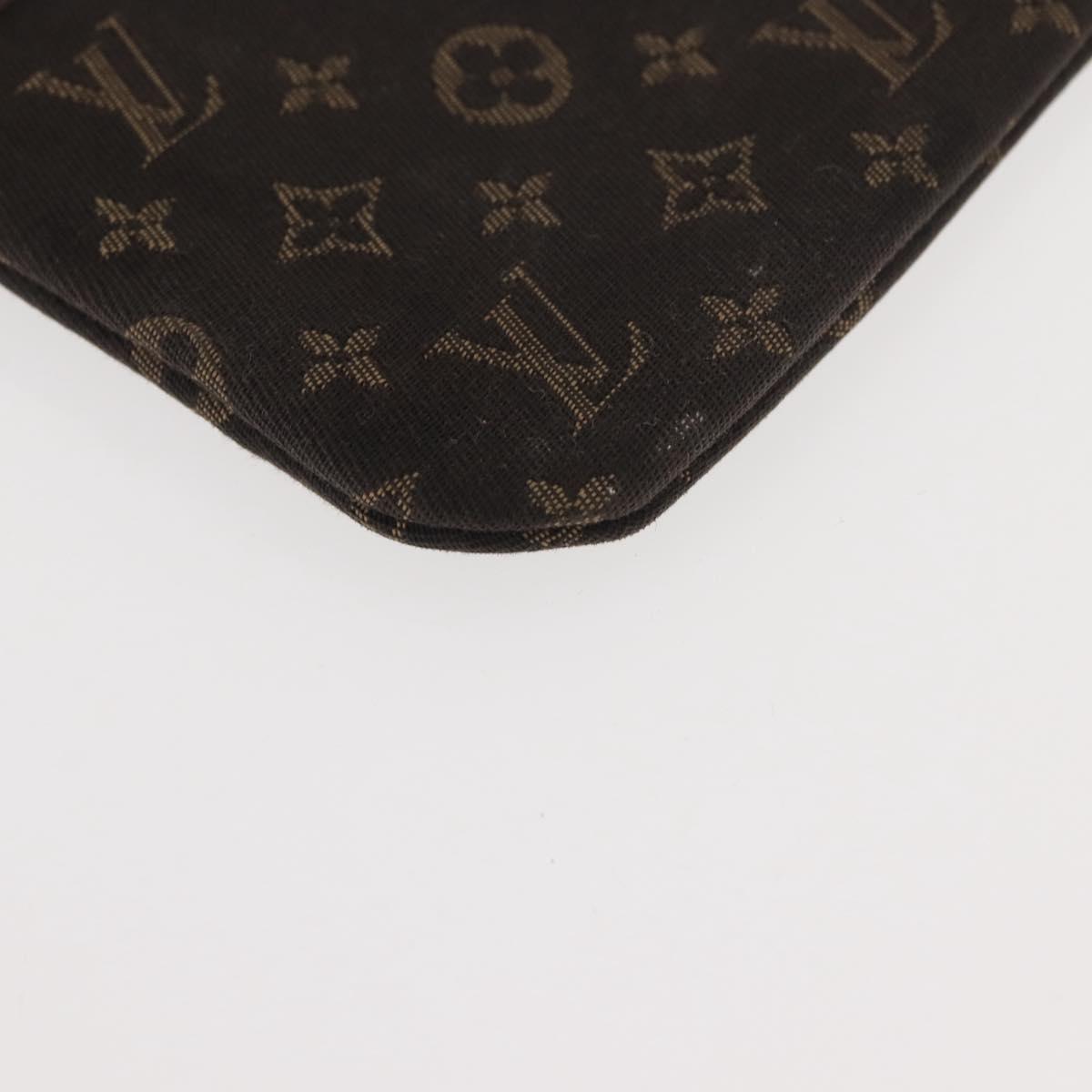 LOUIS VUITTON Monogram Idylle Pochette Cles Coin Purse Fuzan M62994 Auth 121382V