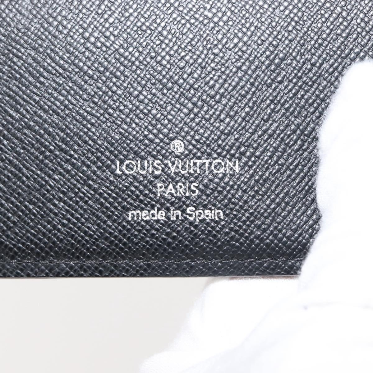 LOUIS VUITTON Damier Graphite PortefeuilleMarco Bifold N62664 LV Auth 121385V