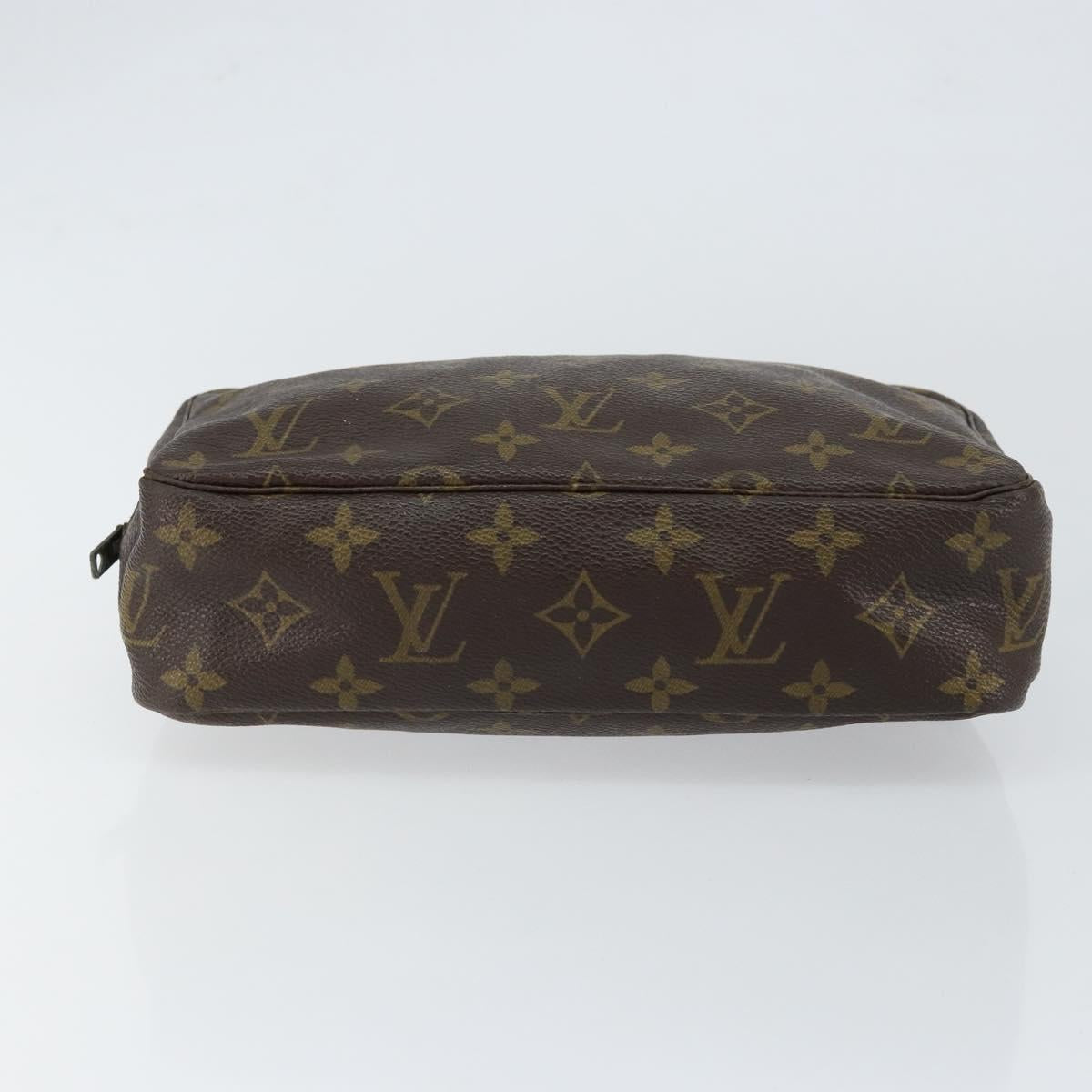 LOUIS VUITTON Monogram Trousse Toilette 23 Clutch Bag M47524 LV Auth 121389