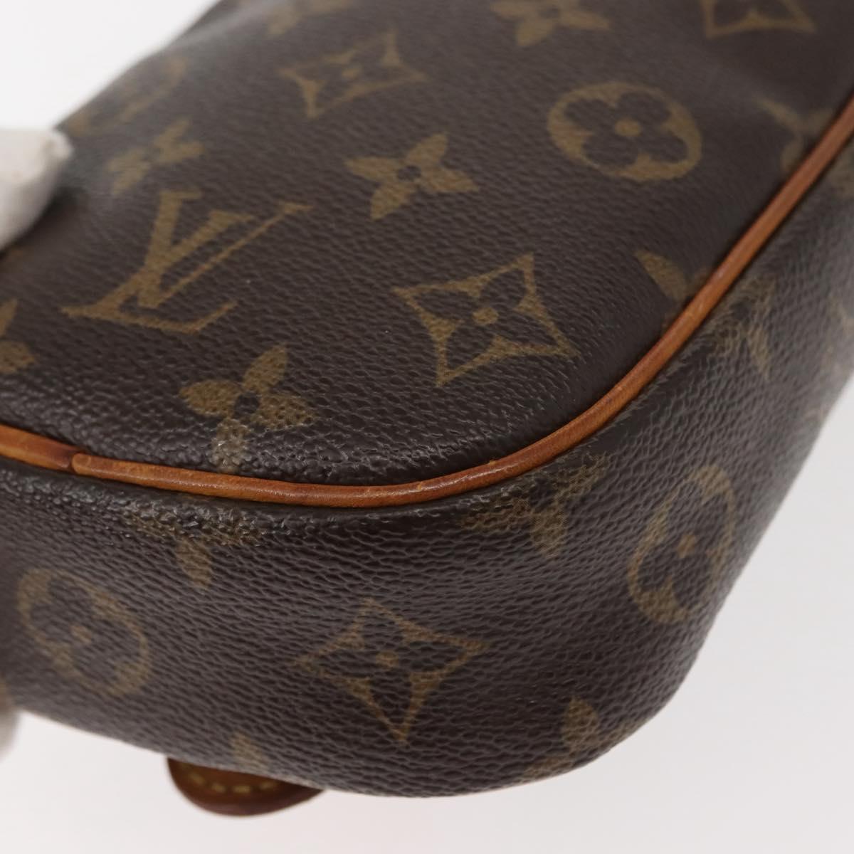 LOUIS VUITTON Monogram Pochette Gange Shoulder Bag M51870 LV Auth 121390