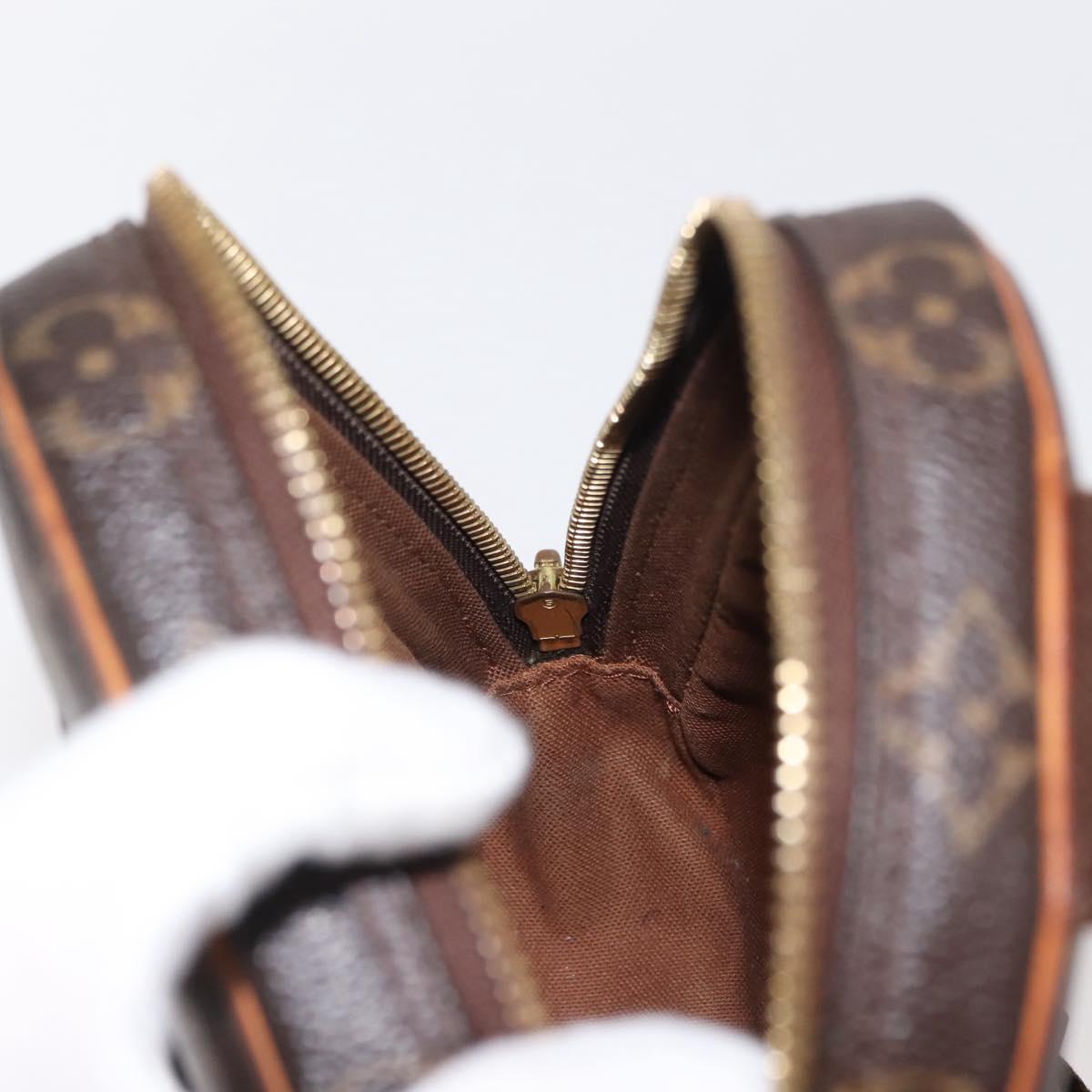 LOUIS VUITTON Monogram Pochette Gange Shoulder Bag M51870 LV Auth 121390