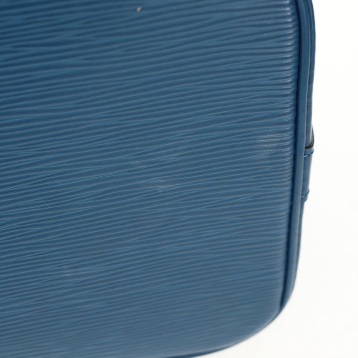 LOUIS VUITTON Epi Alma Hand Bag Toledo Blue M52145 LV Auth 121391V