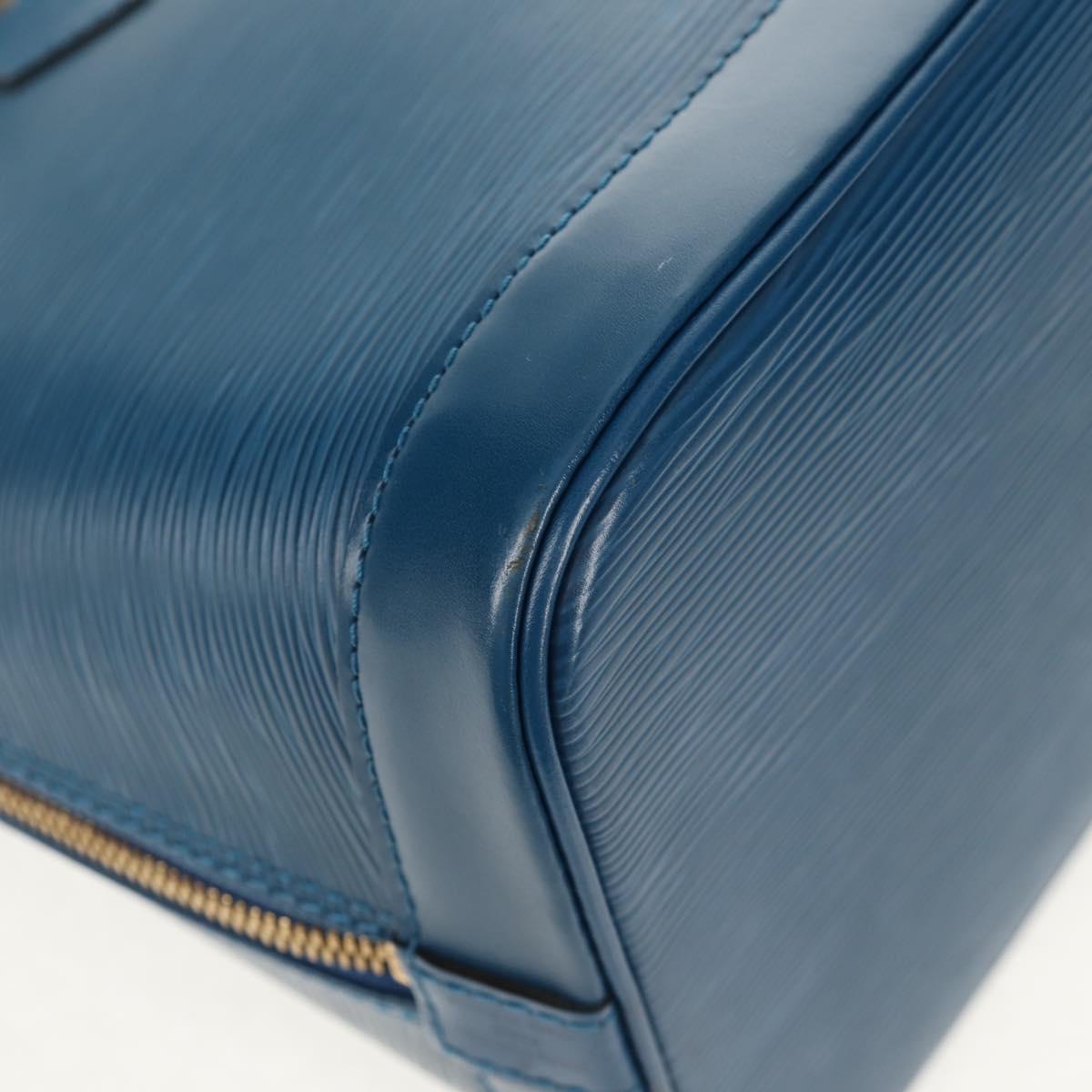 LOUIS VUITTON Epi Alma Hand Bag Toledo Blue M52145 LV Auth 121391V