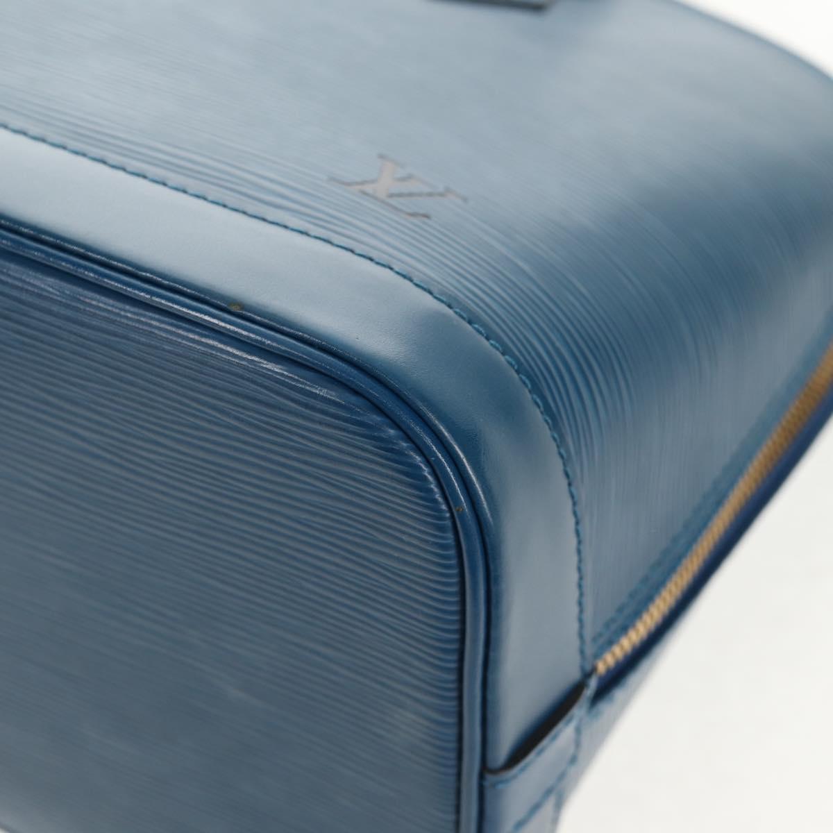 LOUIS VUITTON Epi Alma Hand Bag Toledo Blue M52145 LV Auth 121391V