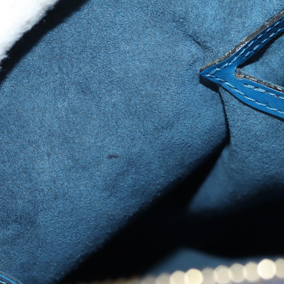 LOUIS VUITTON Epi Alma Hand Bag Toledo Blue M52145 LV Auth 121391V