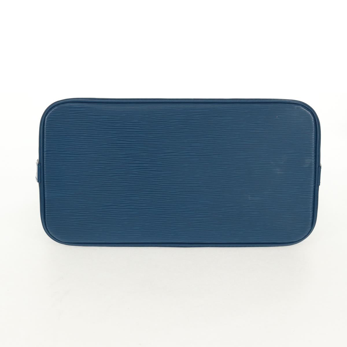 LOUIS VUITTON Epi Alma Hand Bag Toledo Blue M52145 LV Auth 121391V