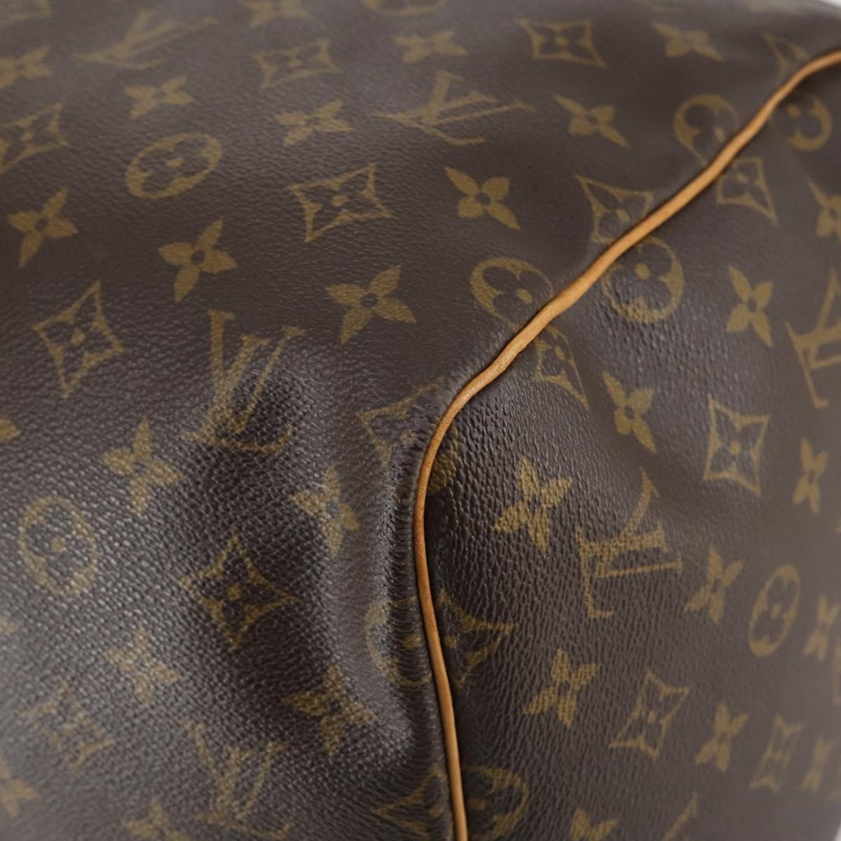LOUIS VUITTON Monogram Keepall 55 Boston Bag M41424 LV Auth 121396