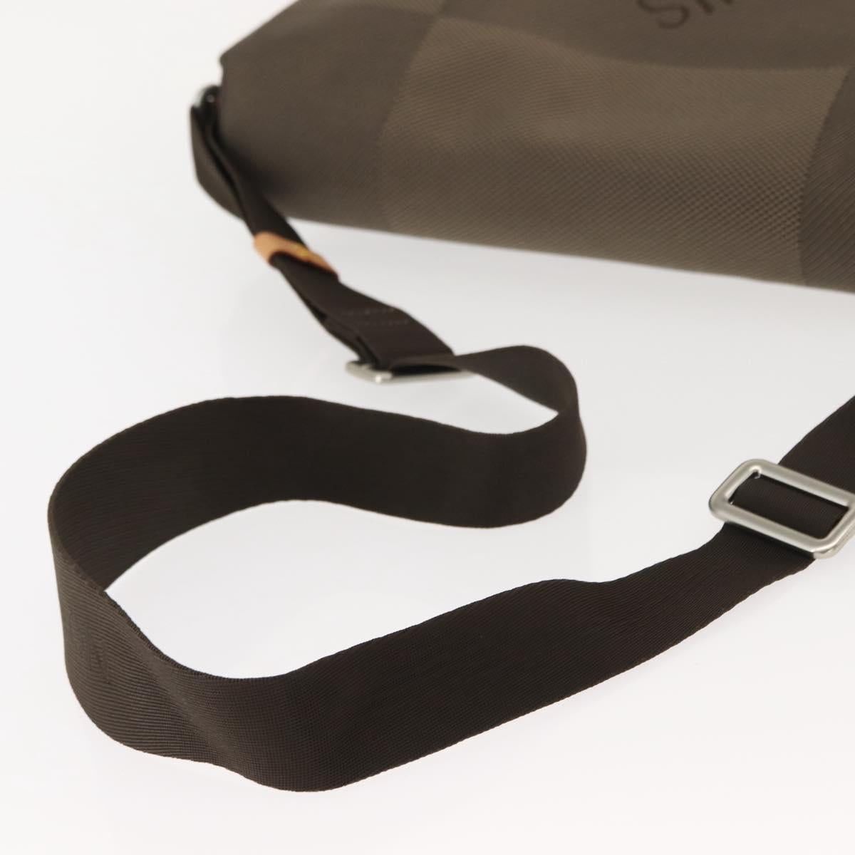 LOUIS VUITTON Damier Geant Petite Message Shoulder Bag Tail M93617 Auth 121397V