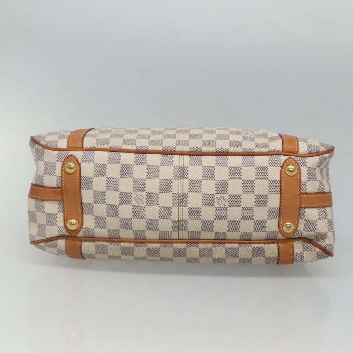 LOUIS VUITTON Damier Azur Stresa PM Tote Bag M51188 LV Auth 121402