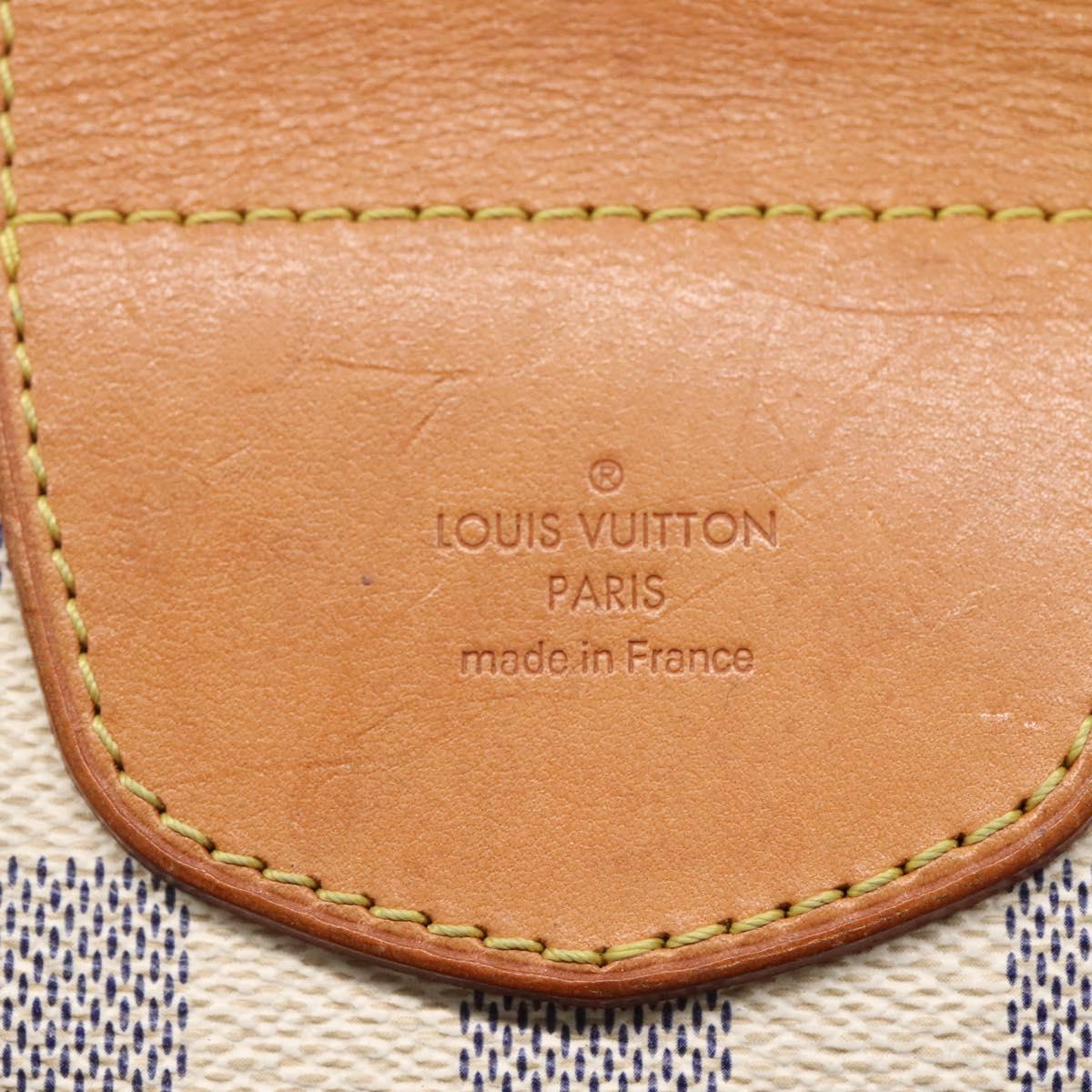 LOUIS VUITTON Damier Azur Stresa PM Tote Bag M51188 LV Auth 121402