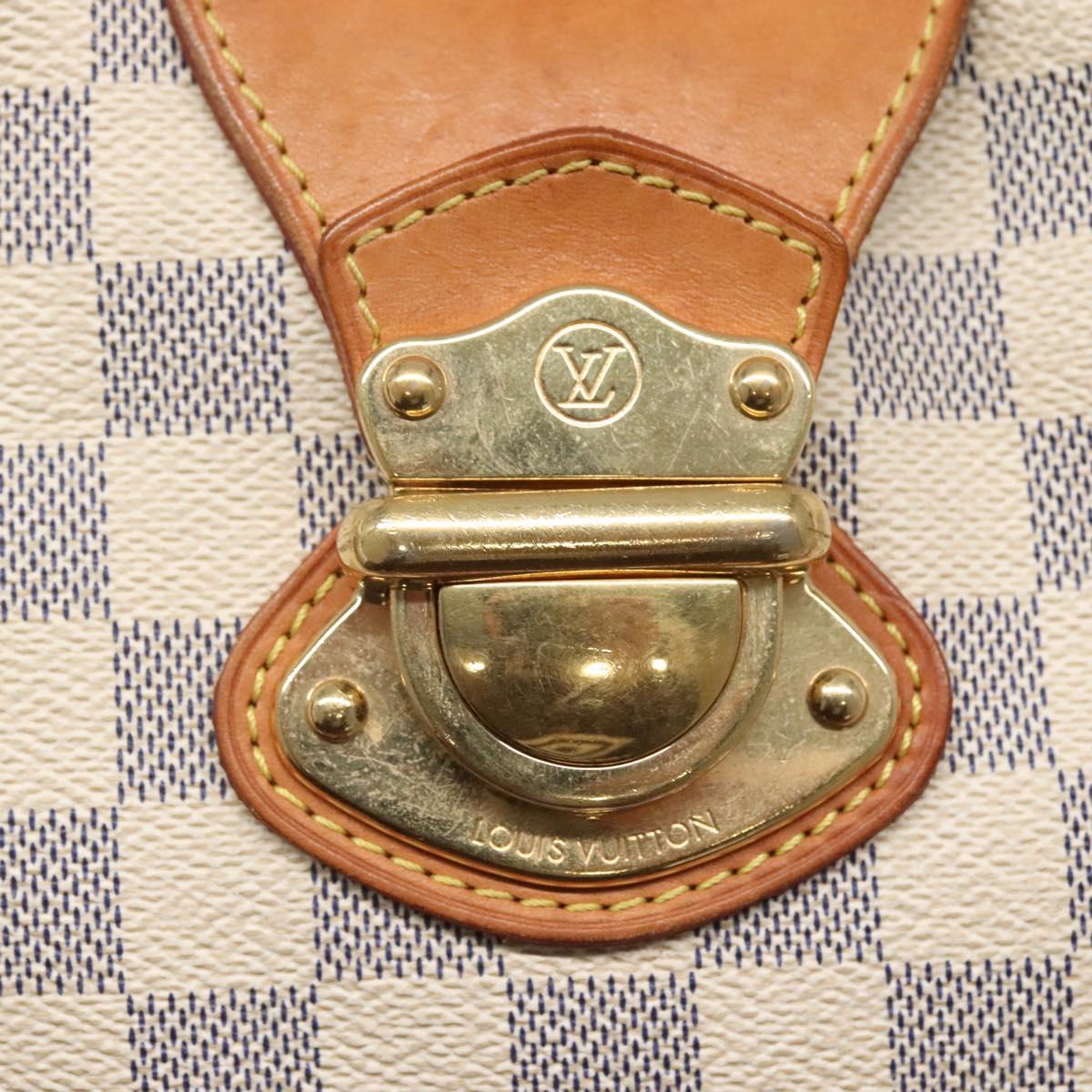LOUIS VUITTON Damier Azur Stresa PM Tote Bag M51188 LV Auth 121402