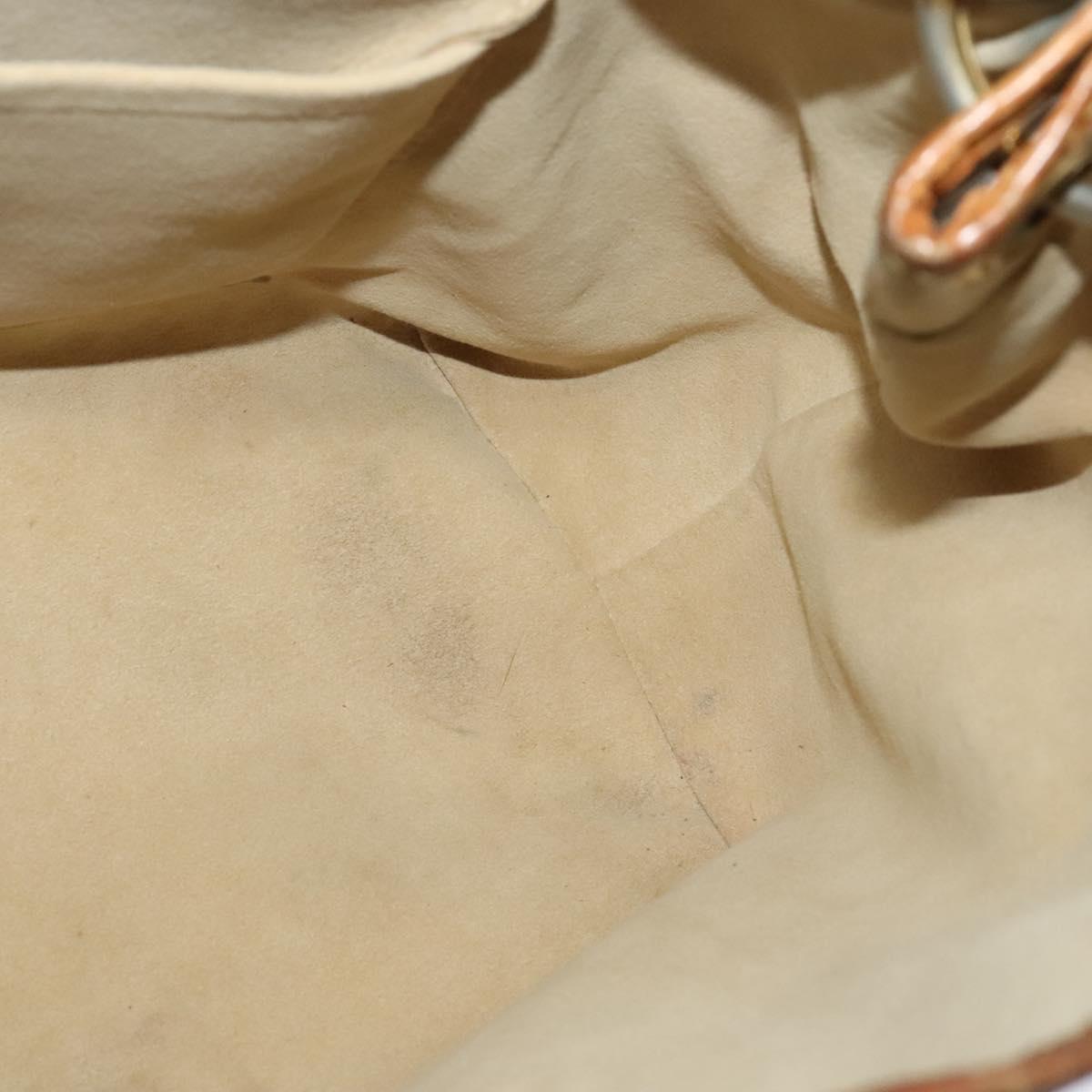 LOUIS VUITTON Damier Azur Galliera PM Shoulder Bag N55215 LV Auth 121403