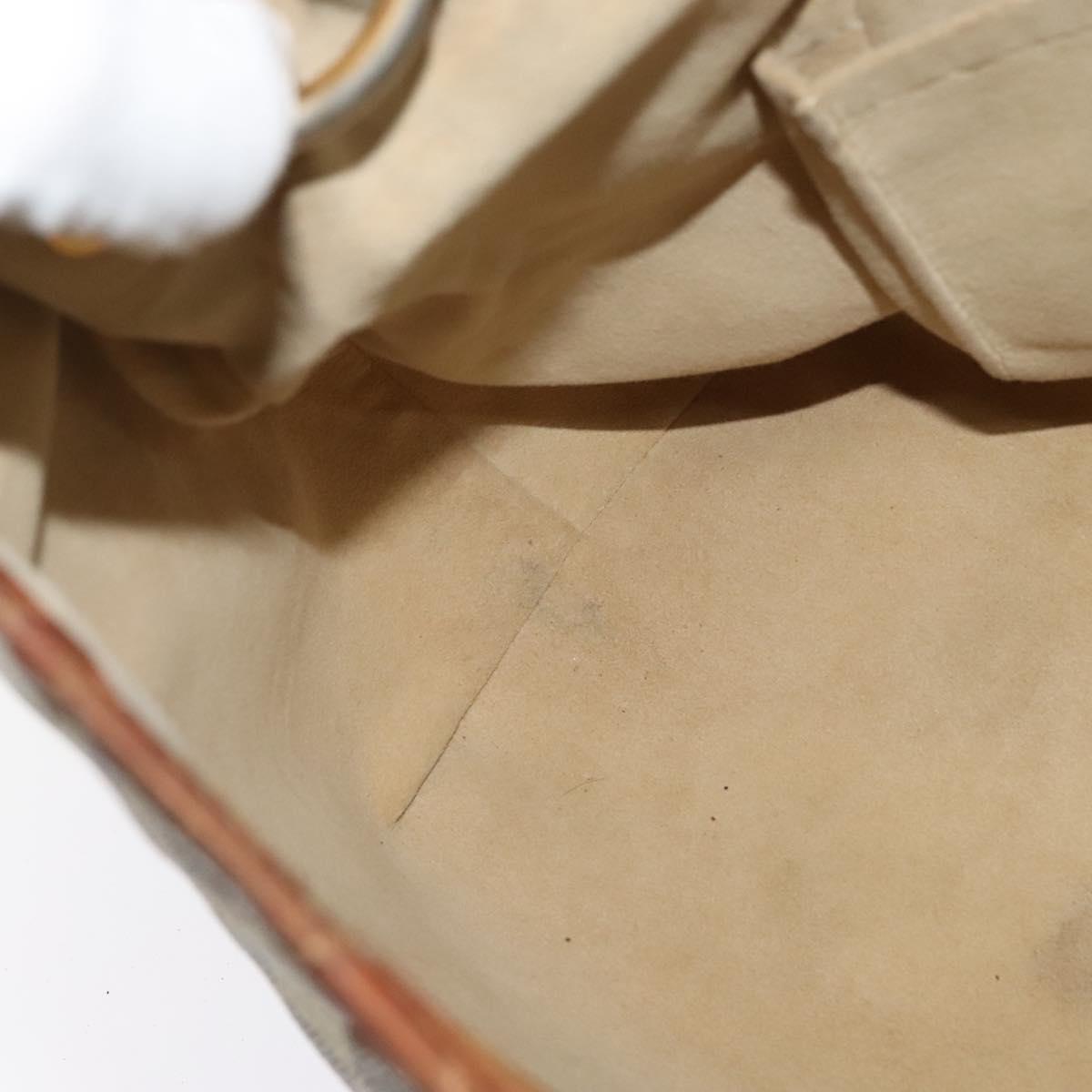 LOUIS VUITTON Damier Azur Galliera PM Shoulder Bag N55215 LV Auth 121403