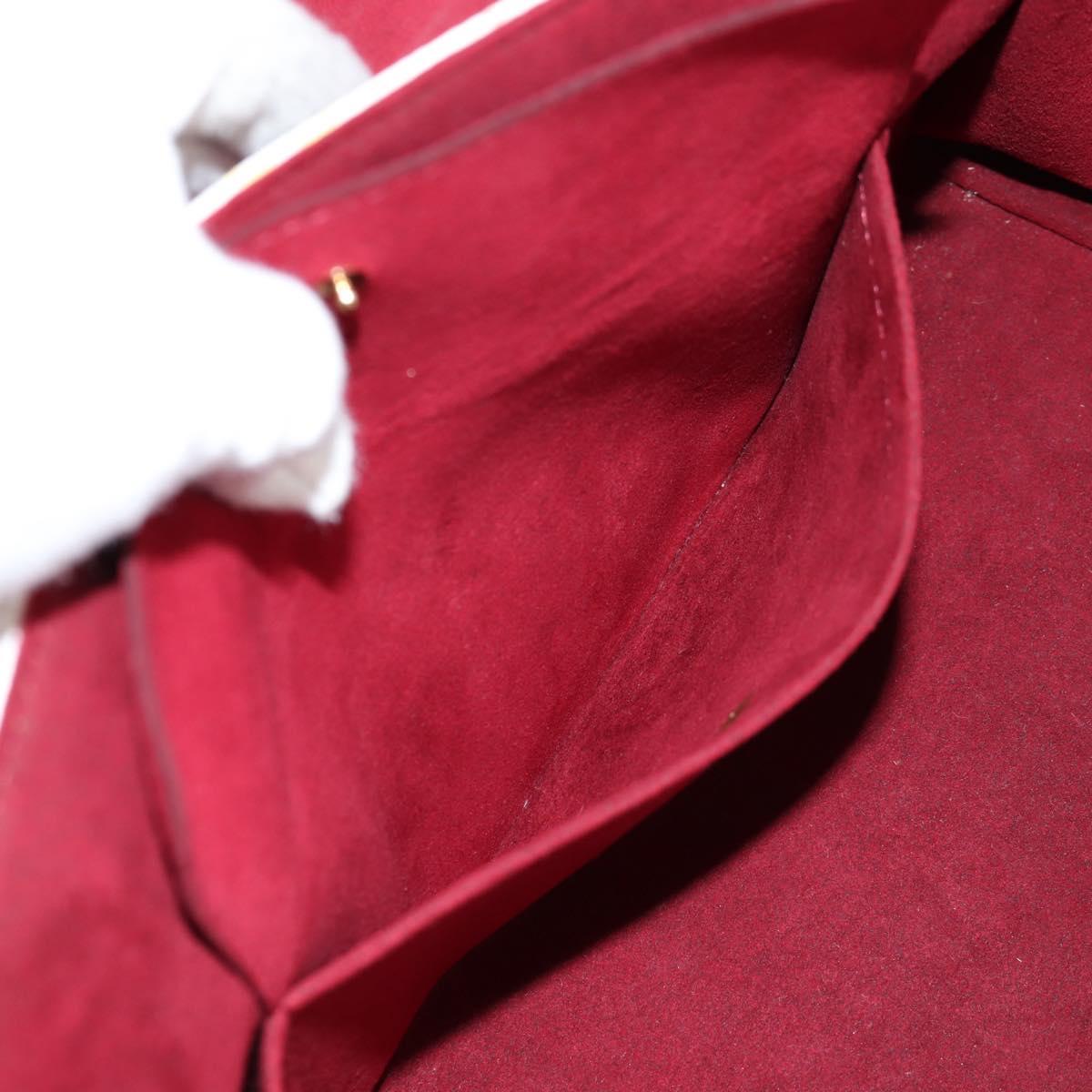 LOUIS VUITTON Monogram Multicolor Beverly GM Hand Bag White M40201 Auth 121429AM