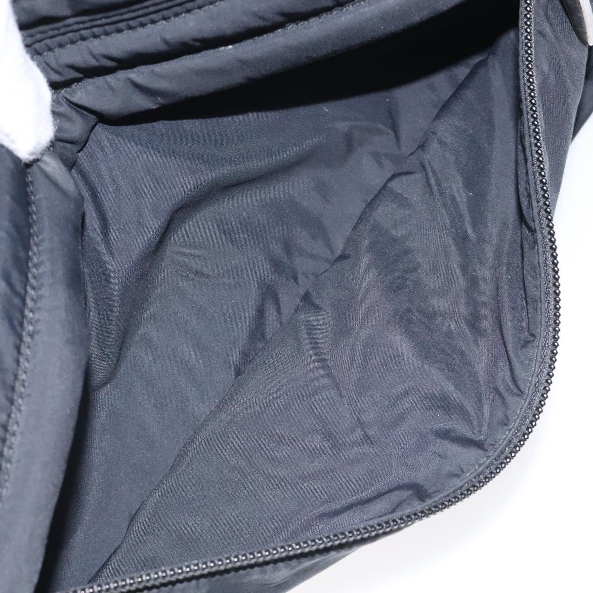 Salvatore Ferragamo Shoulder Bag Nylon Black Auth 121472